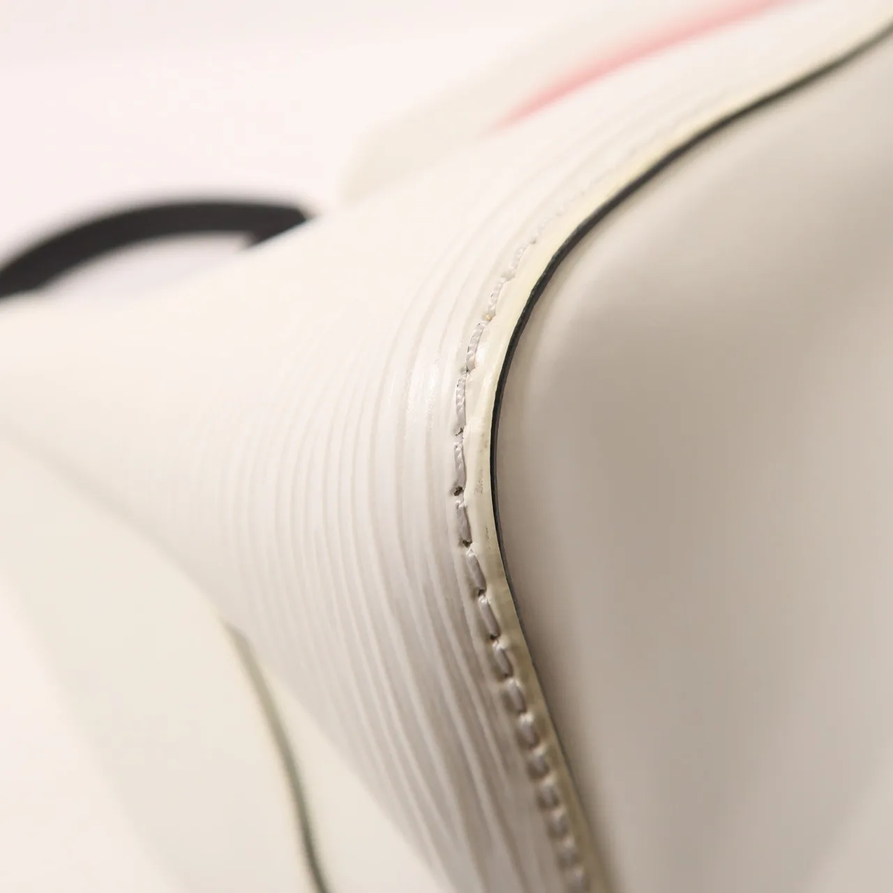 LOUIS VUITTON NeoNoe M52163 兩用包 皮革 白色 / White 皮革 中古品A - 縮圖 13