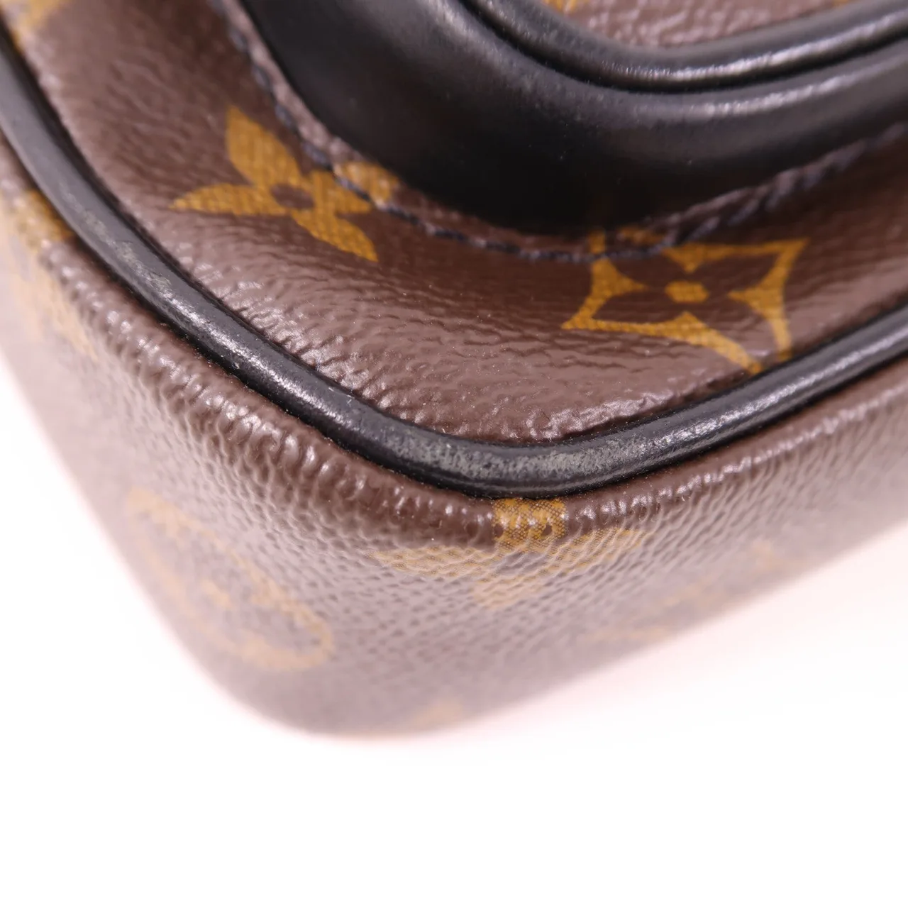 LOUIS VUITTON Christopher M69404 肩背包 塗層帆布 棕色 / 黑色 塗層帆布 中古品B - 縮圖 9