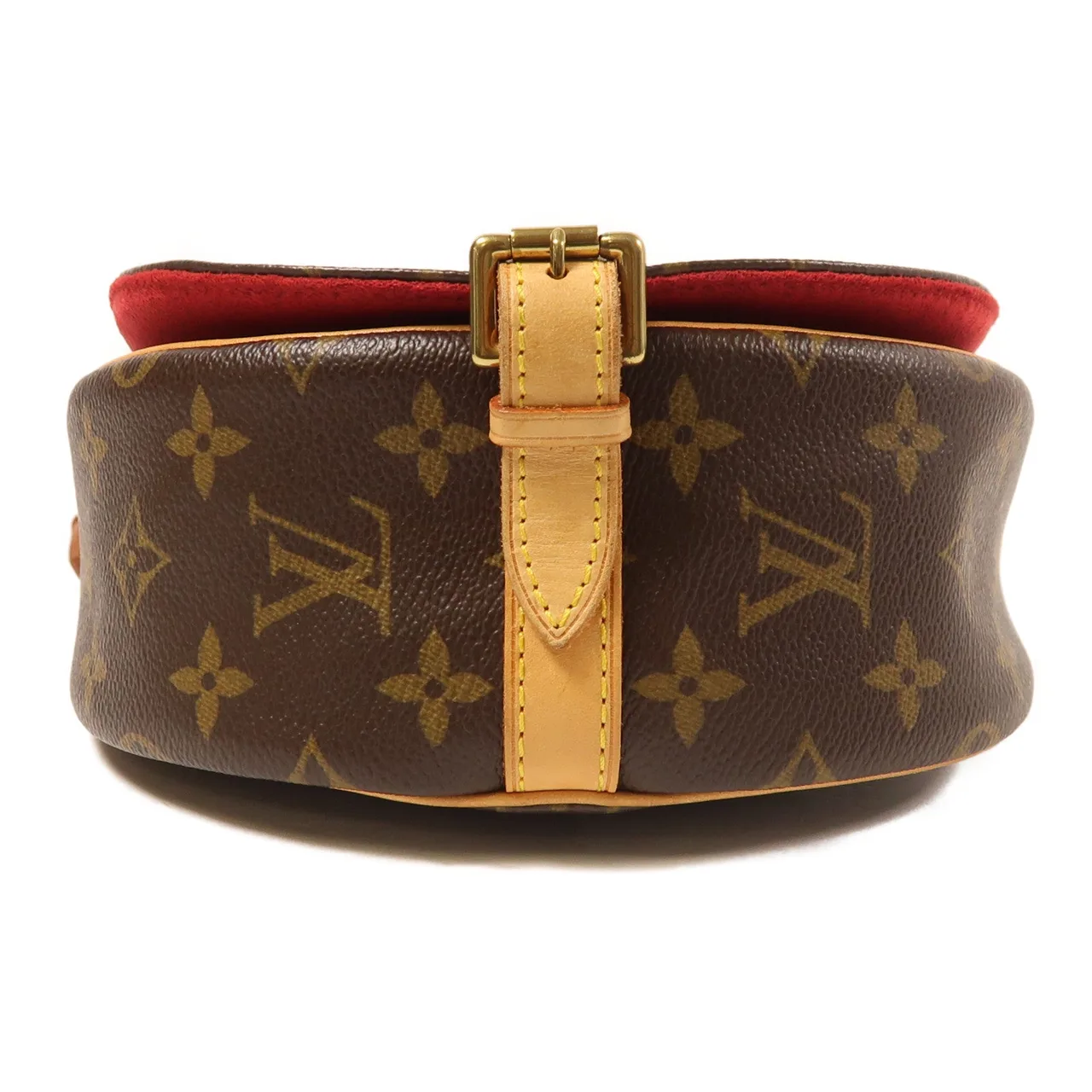 LOUIS VUITTON Tambourine M51179 肩背包 塗層帆布 棕色 / Brown 塗層帆布 中古品A - 縮圖 4