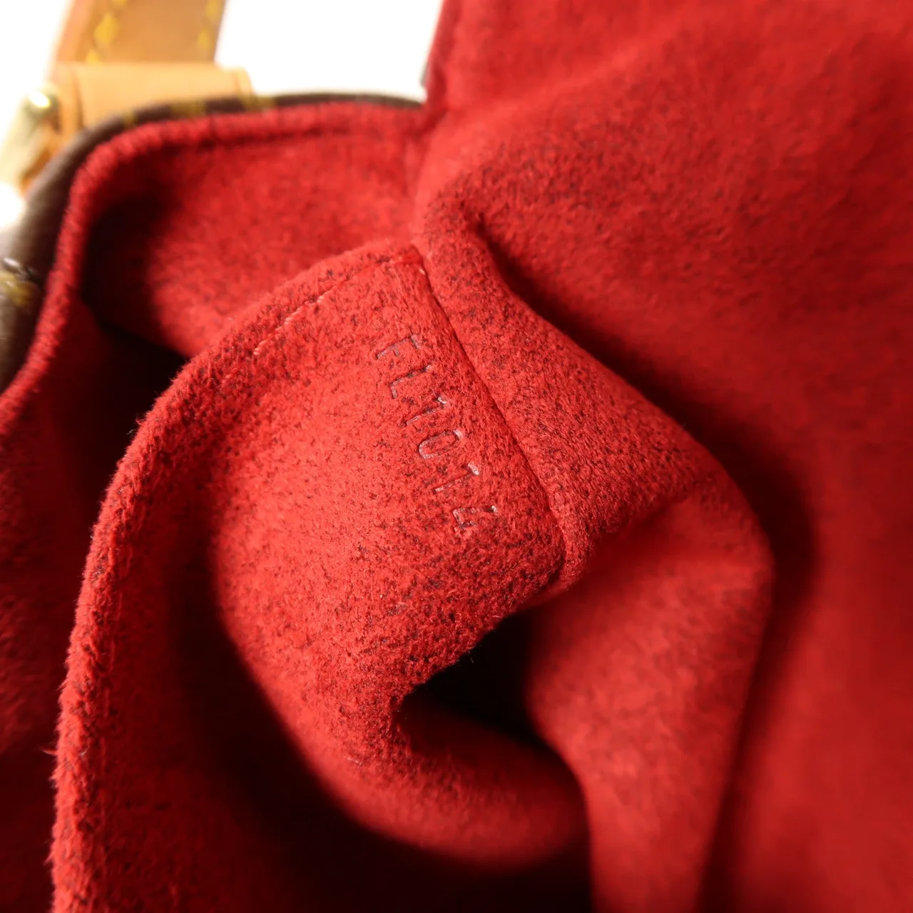 LOUIS VUITTON Tambourine M51179 肩背包 塗層帆布 棕色 / Brown 塗層帆布 中古品A - 縮圖 7