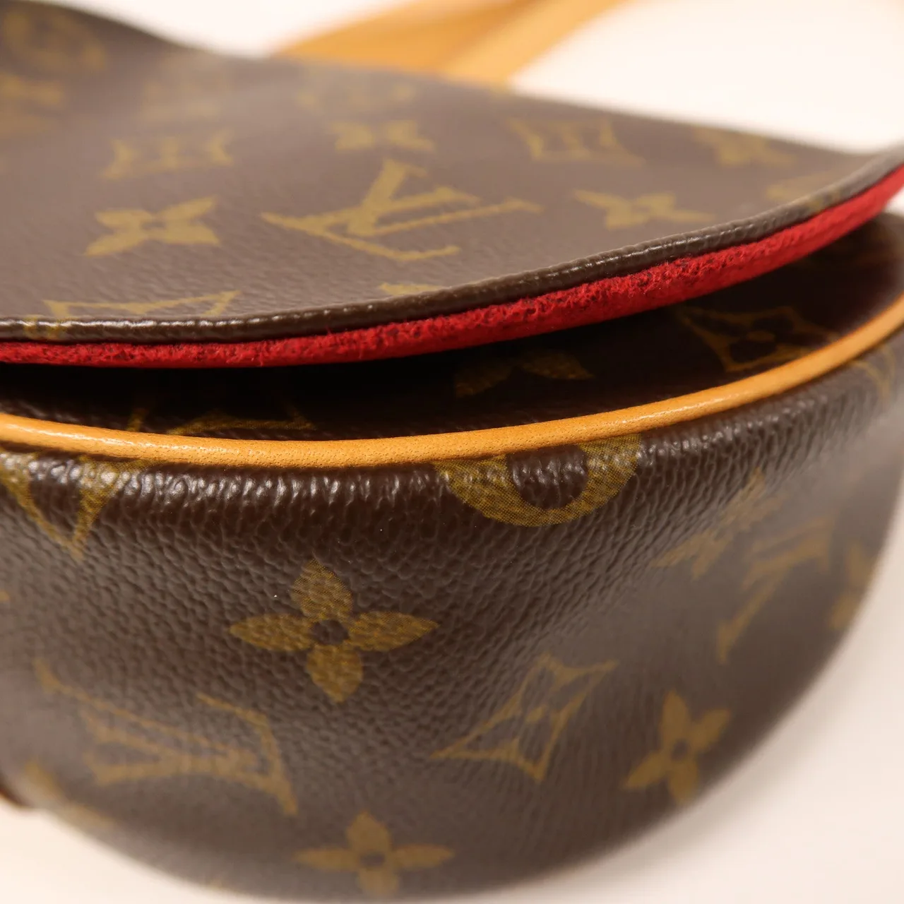 LOUIS VUITTON Tambourine M51179 肩背包 塗層帆布 棕色 / Brown 塗層帆布 中古品A - 縮圖 9