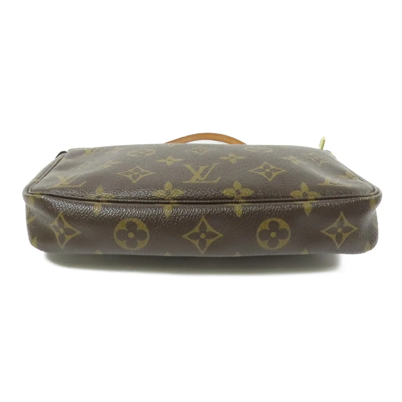 LOUIS VUITTON Pochette Accessoires M51980 化妝箱包 塗層帆布 棕色 塗層帆布 中古品B - 縮圖 4
