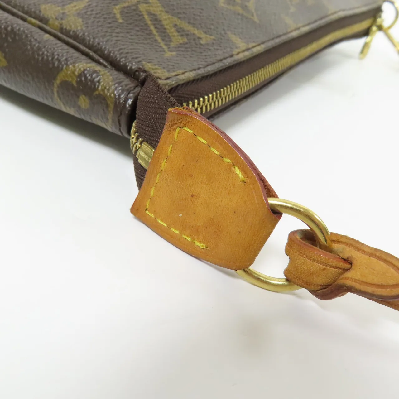 LOUIS VUITTON Pochette Accessoires M51980 化妝箱包 塗層帆布 棕色 塗層帆布 中古品B - 縮圖 14