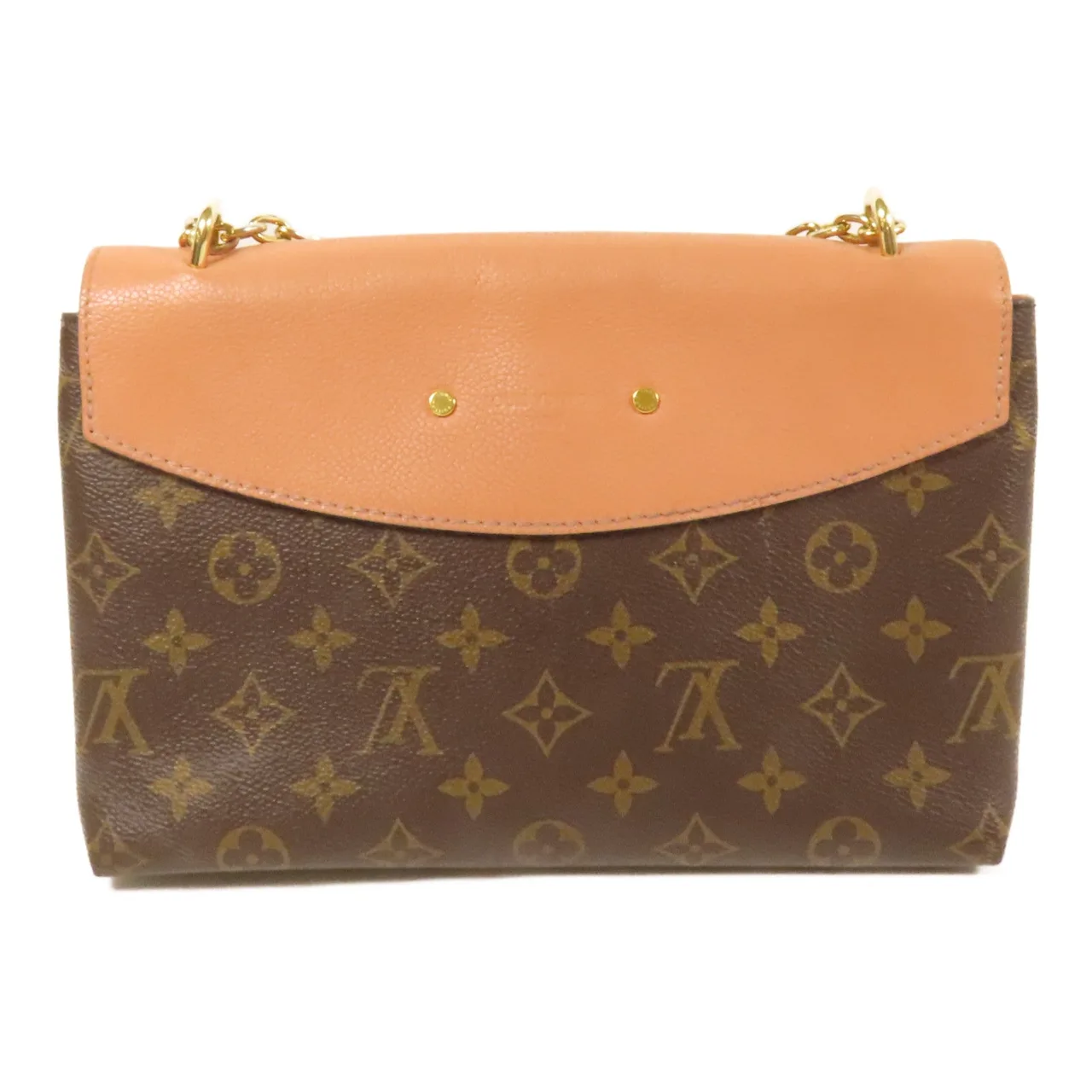 LOUIS VUITTON Saint Placide M43713 肩背包 塗層帆布 棕色 / Pink 塗層帆布 中古品B - 縮圖 2