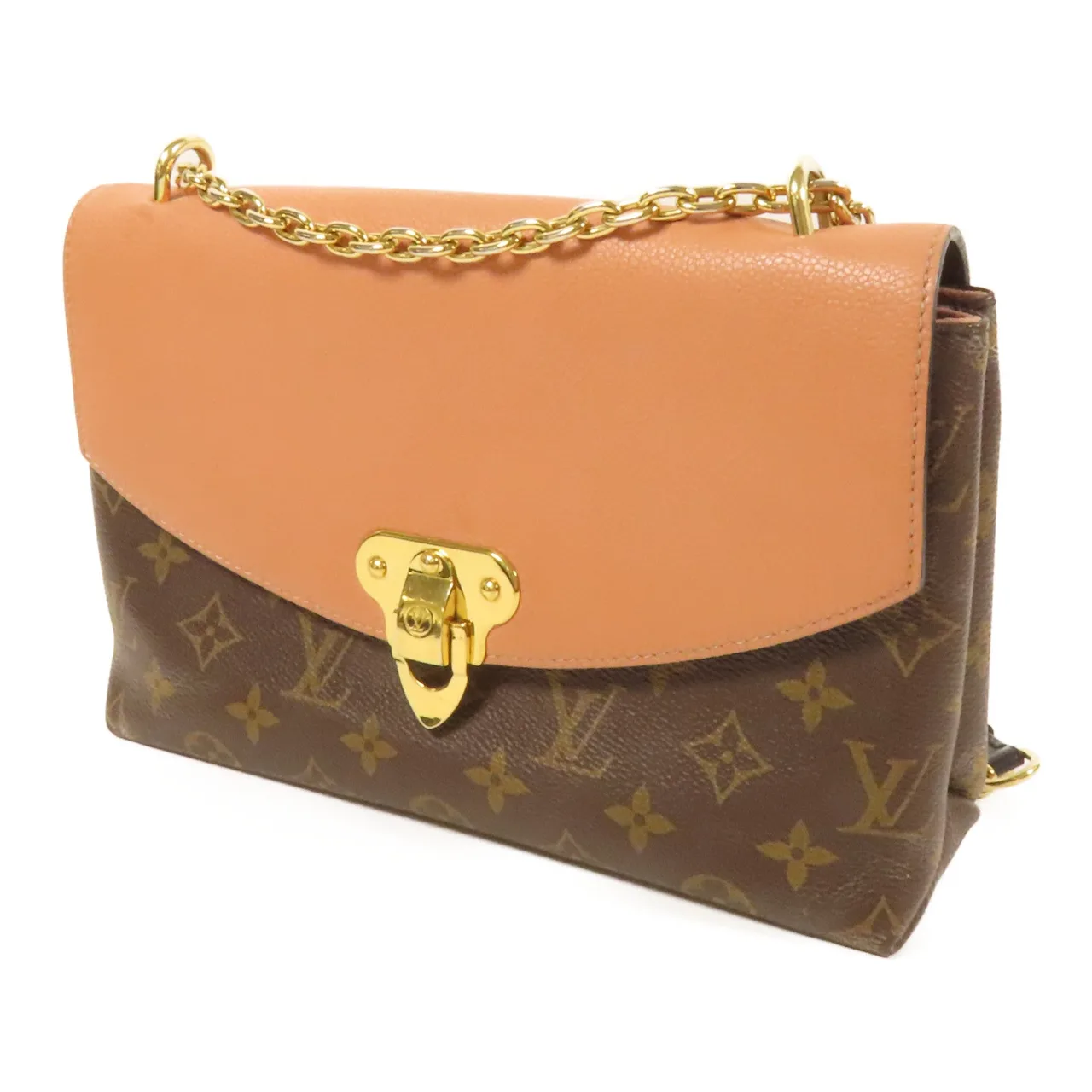 LOUIS VUITTON Saint Placide M43713 肩背包 塗層帆布 棕色 / Pink 塗層帆布 中古品B - 縮圖 3