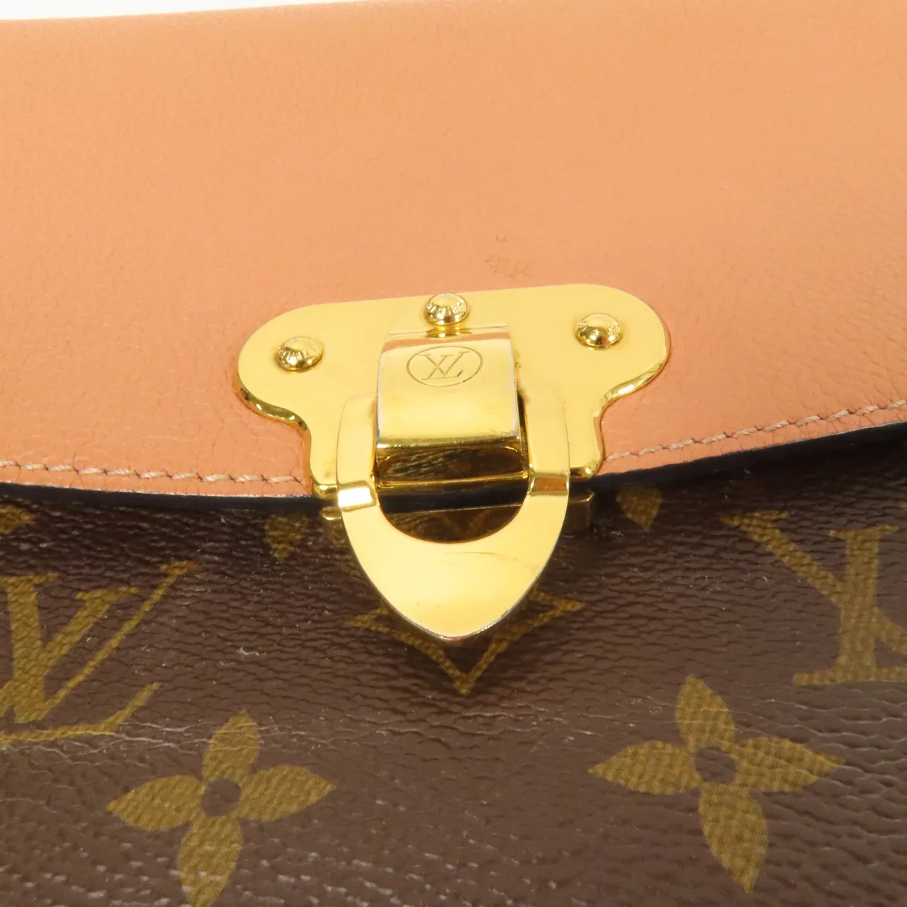 LOUIS VUITTON Saint Placide M43713 肩背包 塗層帆布 棕色 / Pink 塗層帆布 中古品B - 縮圖 9