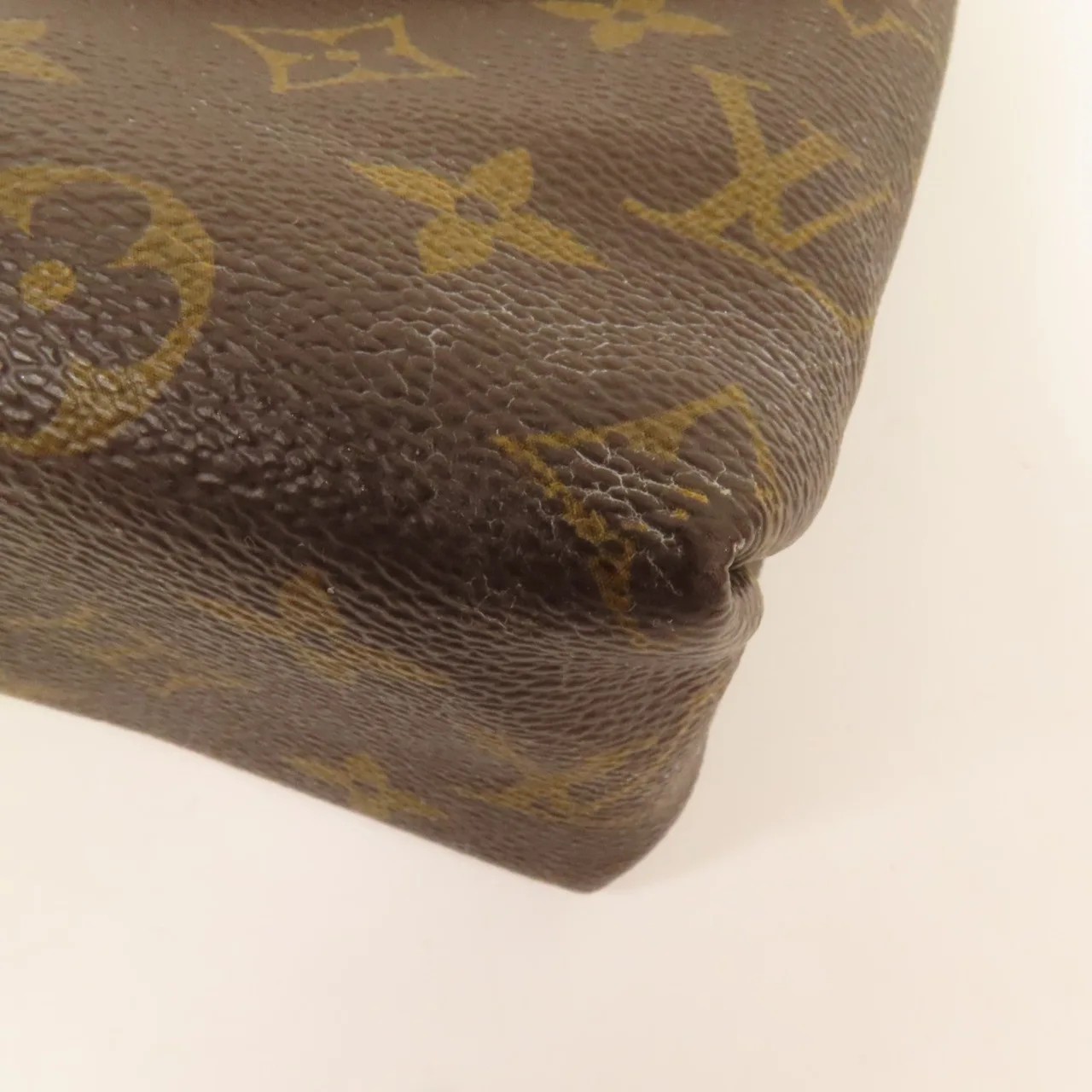LOUIS VUITTON Saint Placide M43713 肩背包 塗層帆布 棕色 / Pink 塗層帆布 中古品B - 縮圖 14