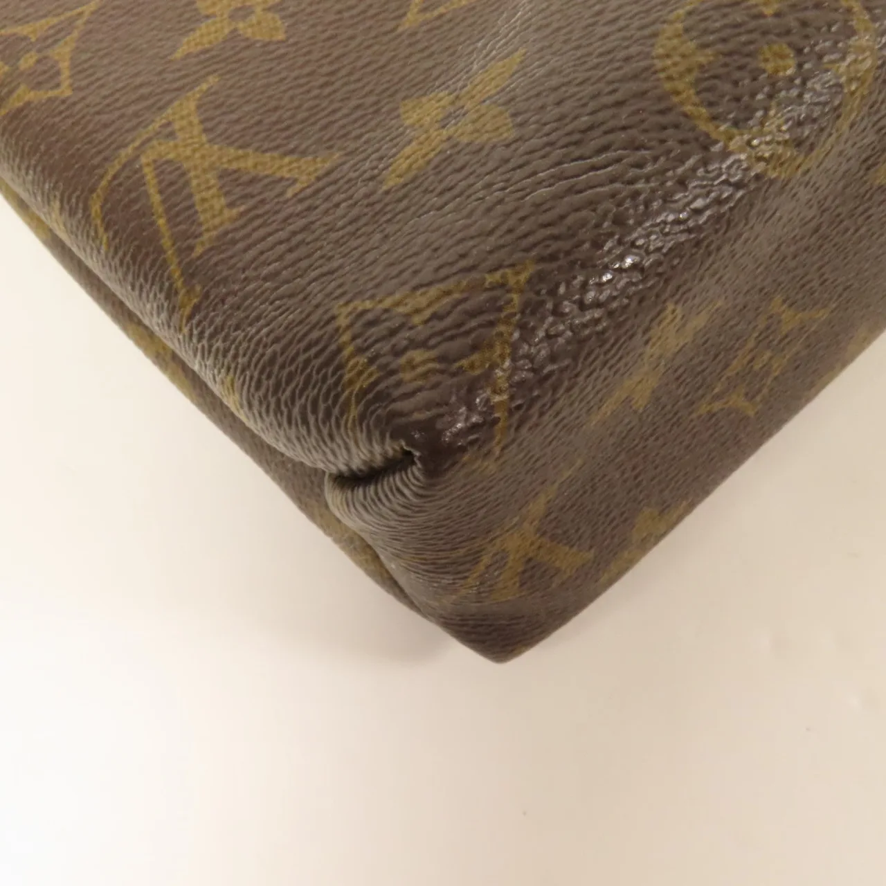 LOUIS VUITTON Saint Placide M43713 肩背包 塗層帆布 棕色 / Pink 塗層帆布 中古品B - 縮圖 15