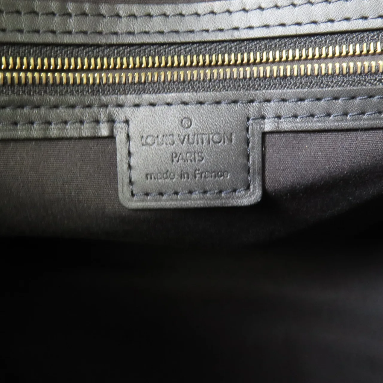 LOUIS VUITTON M92609 手提包 帆布 黑色 / Black/White 帆布 中古品A - 縮圖 10