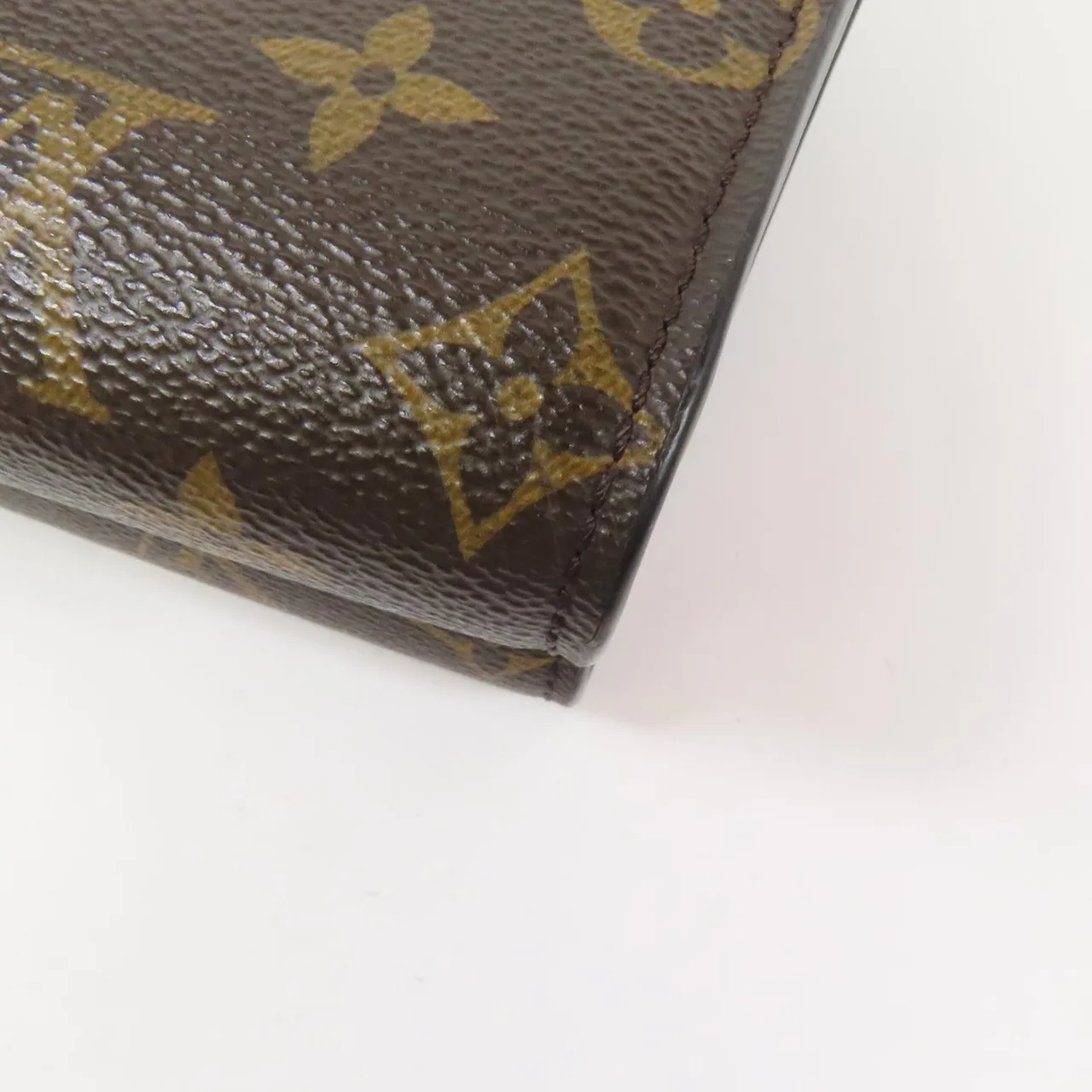 LOUIS VUITTON Victoire M41731 肩背包 塗層帆布 棕色 / 紅色 / Red 塗層帆布 中古品A - 縮圖 11