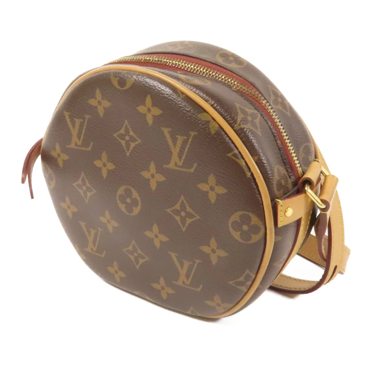 LOUIS VUITTON Boite Chapeau Souple M45578 肩背包 塗層帆布 棕色 塗層帆布 中古品B - 縮圖 3
