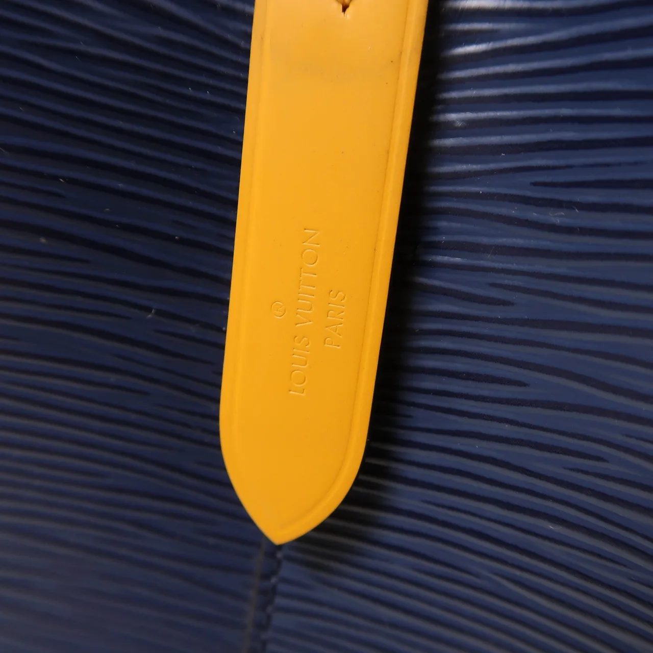 LOUIS VUITTON NeoNoe M53610 兩用包 牛皮 海軍藍 / 黃色 / Blue/Yellow 牛皮 中古品A - 縮圖 6