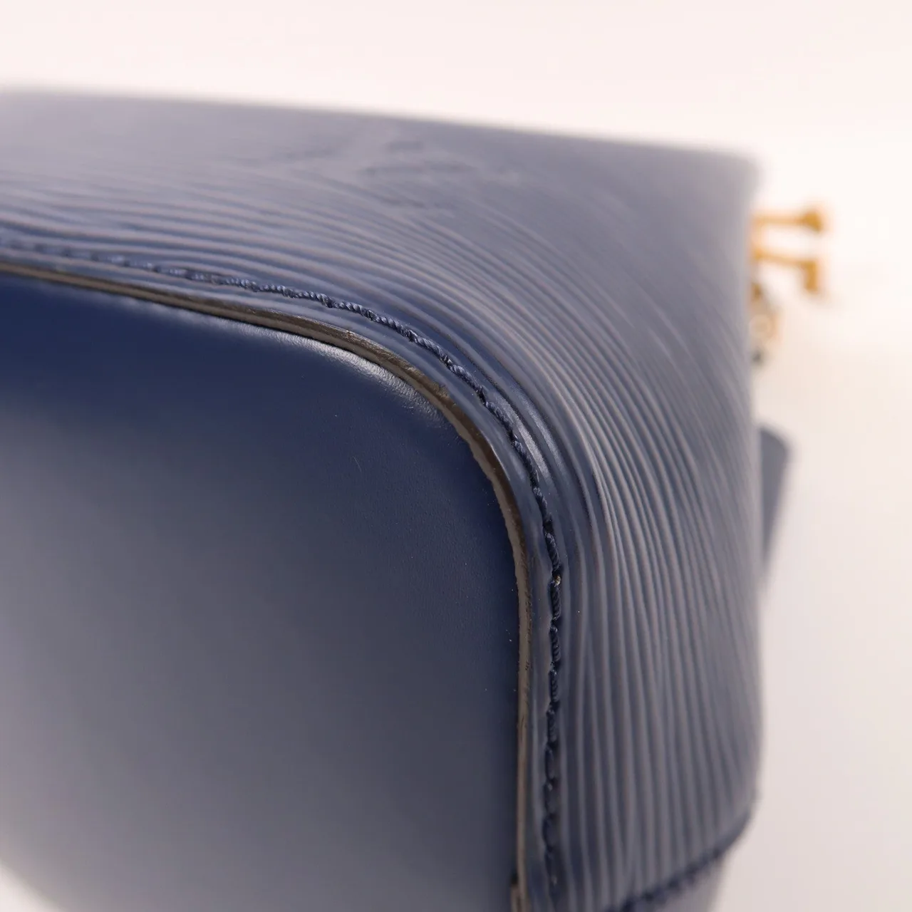 LOUIS VUITTON NeoNoe M53610 兩用包 牛皮 海軍藍 / 黃色 / Blue/Yellow 牛皮 中古品A - 縮圖 10