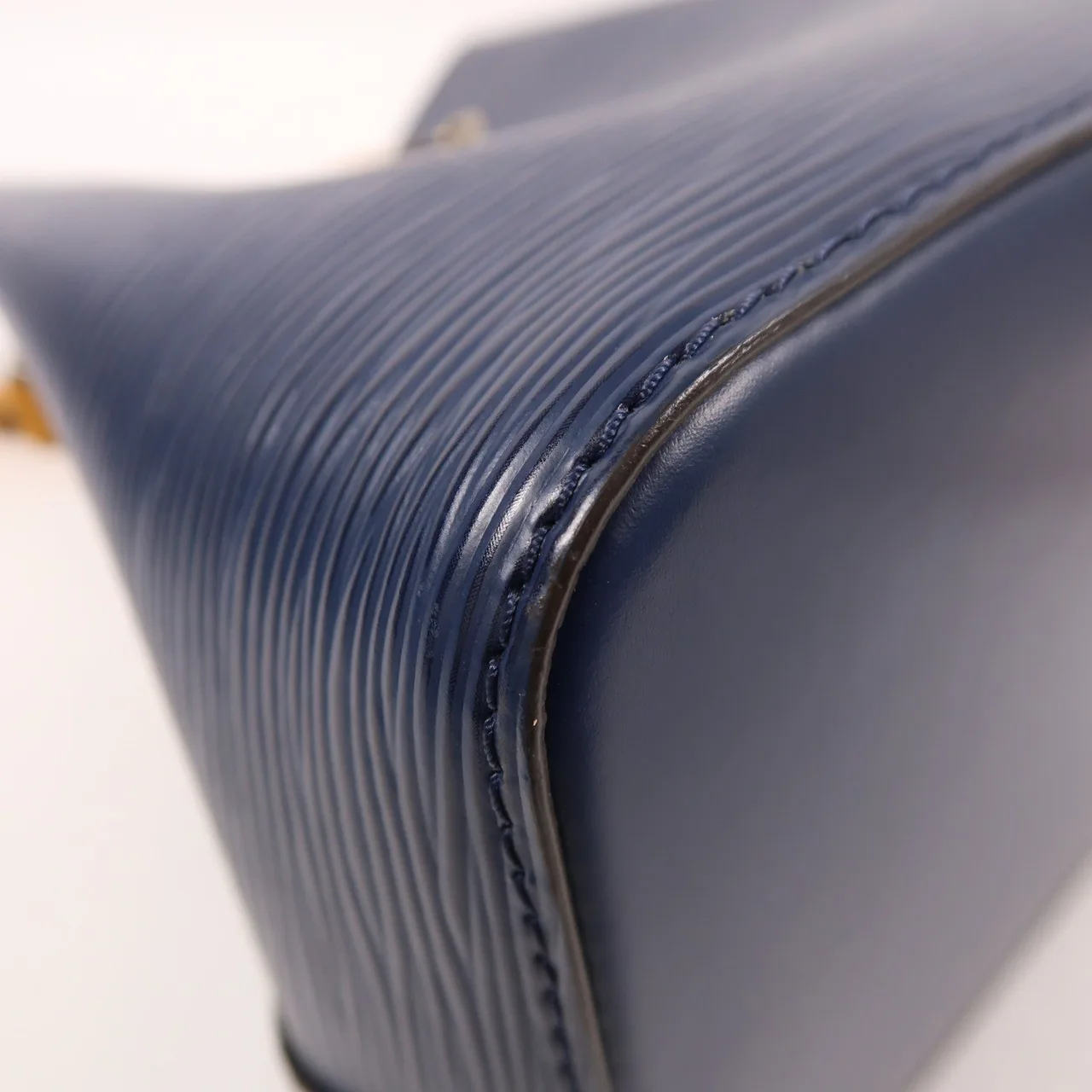 LOUIS VUITTON NeoNoe M53610 兩用包 牛皮 海軍藍 / 黃色 / Blue/Yellow 牛皮 中古品A - 縮圖 13