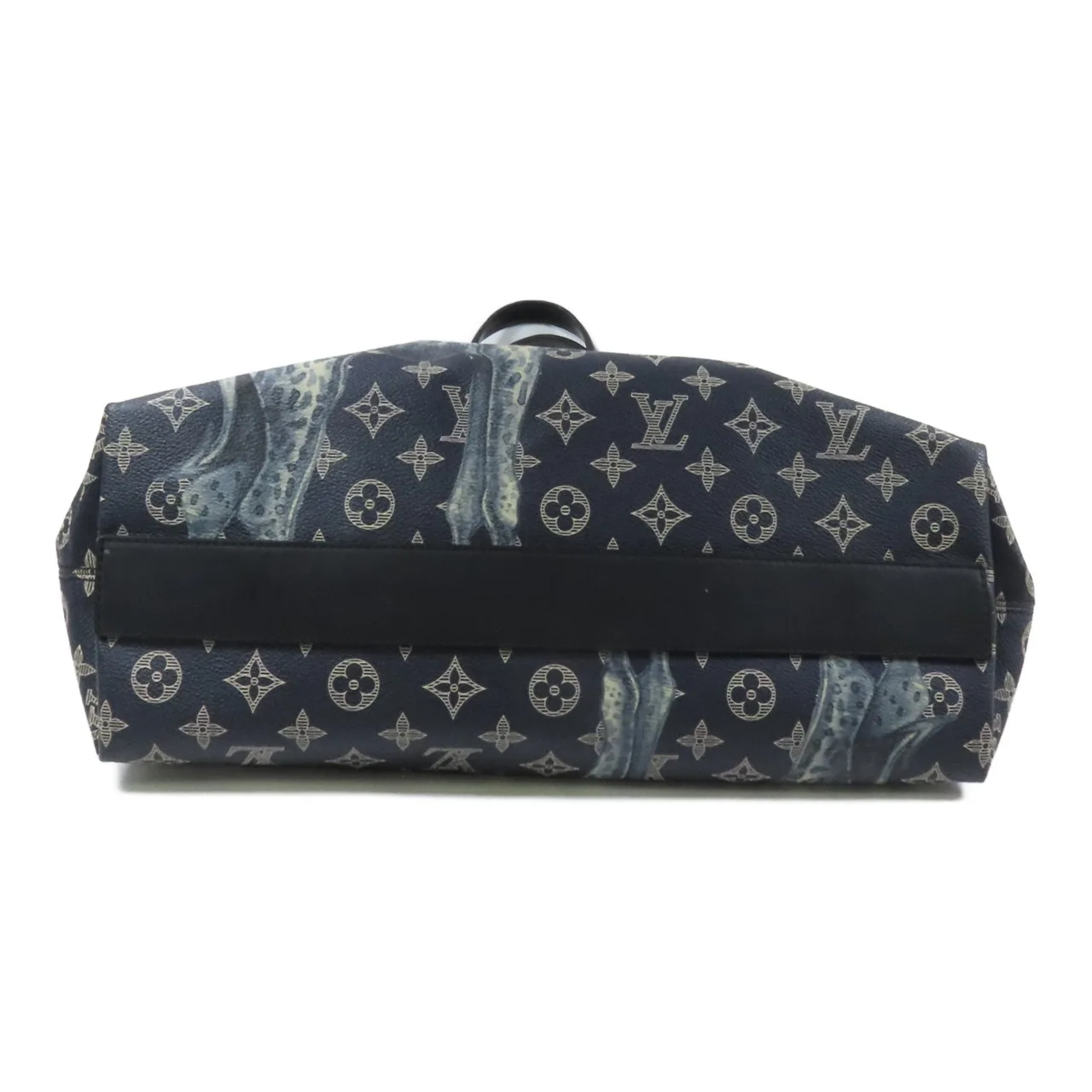 LOUIS VUITTON M54127 兩用包 塗層帆布 藍色 / Blue 塗層帆布 中古品B - 縮圖 3
