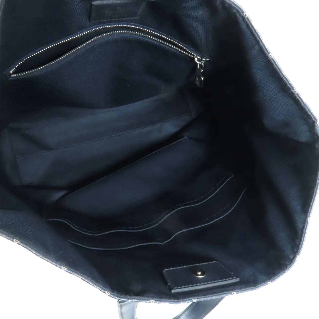 LOUIS VUITTON M54127 兩用包 塗層帆布 藍色 / Blue 塗層帆布 中古品B - 縮圖 4