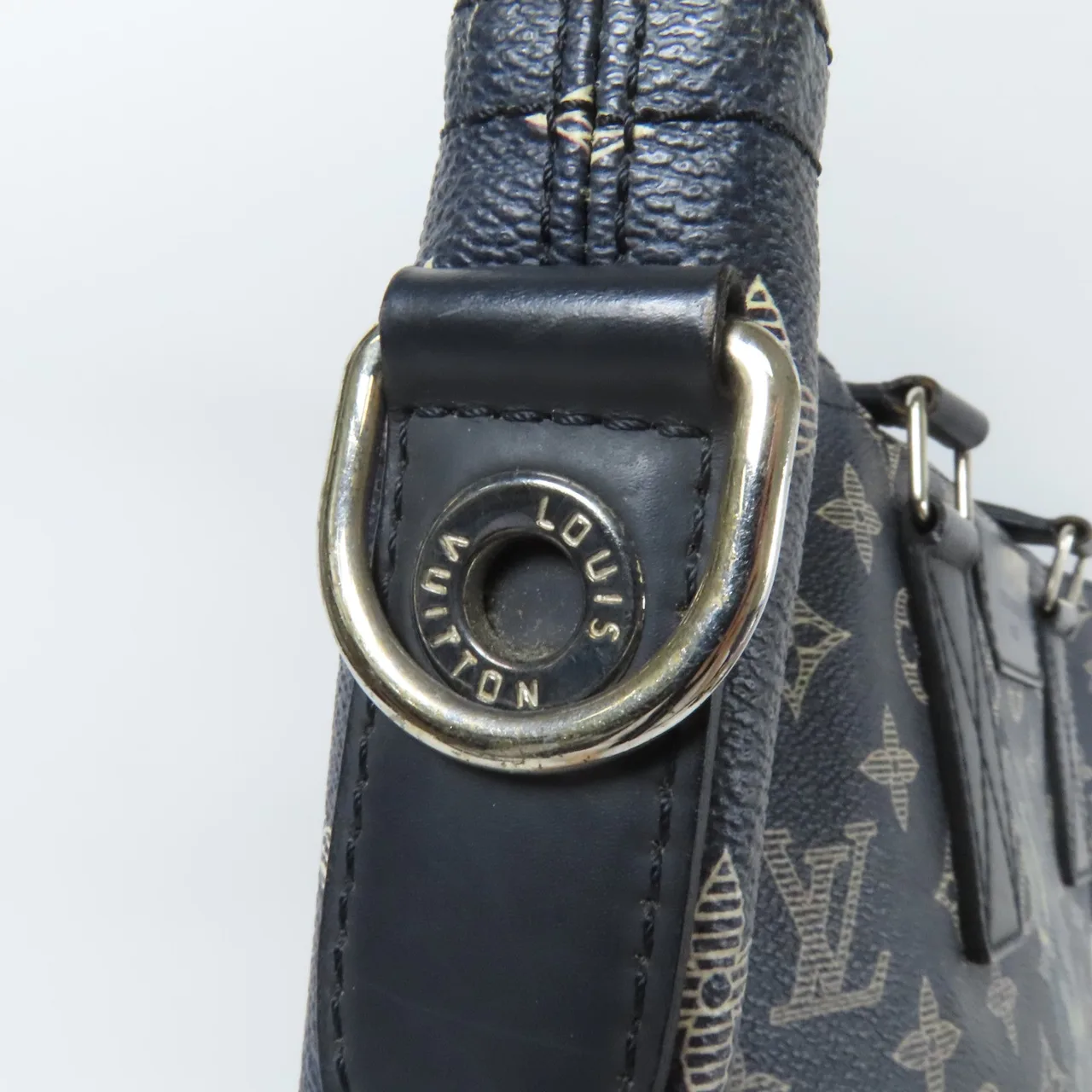 LOUIS VUITTON M54127 兩用包 塗層帆布 藍色 / Blue 塗層帆布 中古品B - 縮圖 8