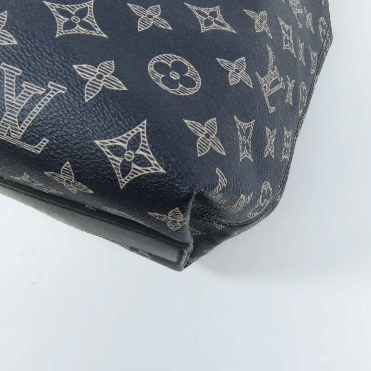 LOUIS VUITTON M54127 兩用包 塗層帆布 藍色 / Blue 塗層帆布 中古品B - 縮圖 15