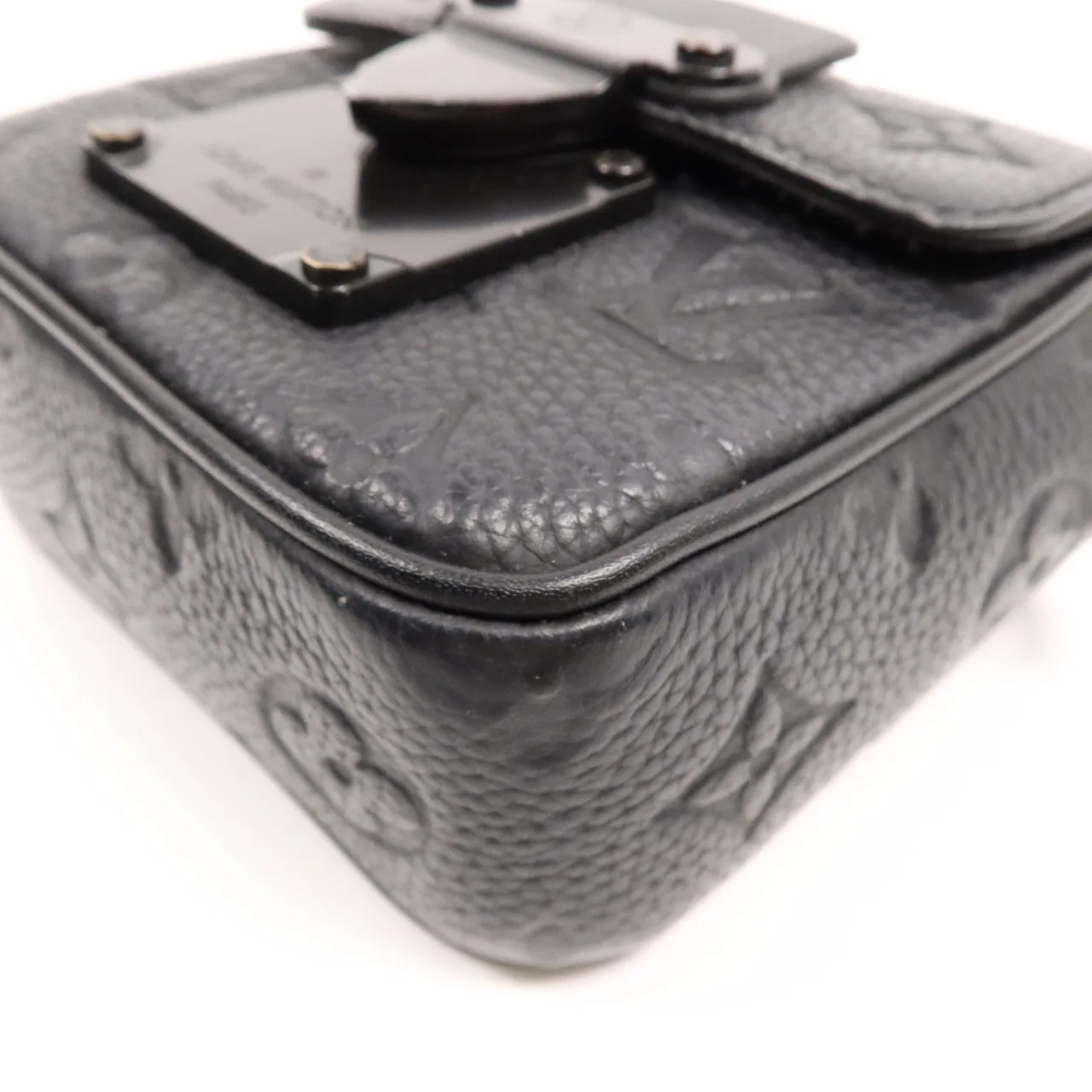 LOUIS VUITTON S-Lock M83148 兩用包 牛皮 黑色 / Black 牛皮 中古品B - 縮圖 6