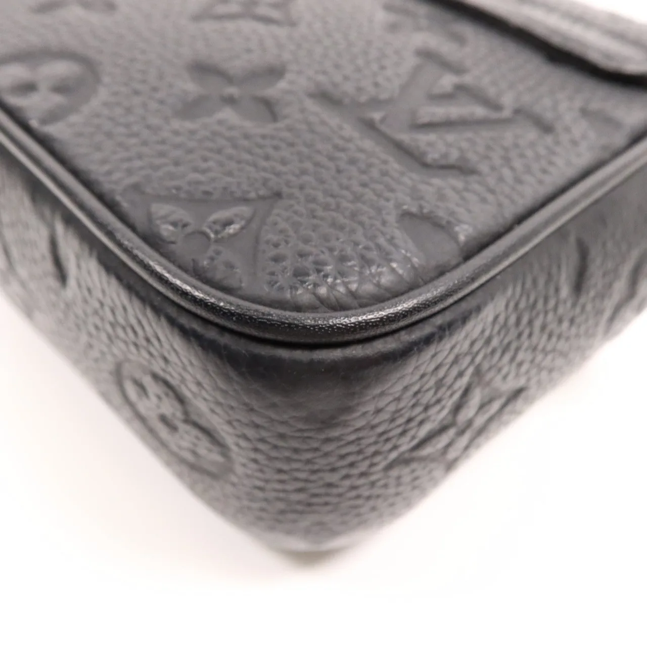 LOUIS VUITTON S-Lock M83148 兩用包 牛皮 黑色 / Black 牛皮 中古品B - 縮圖 8