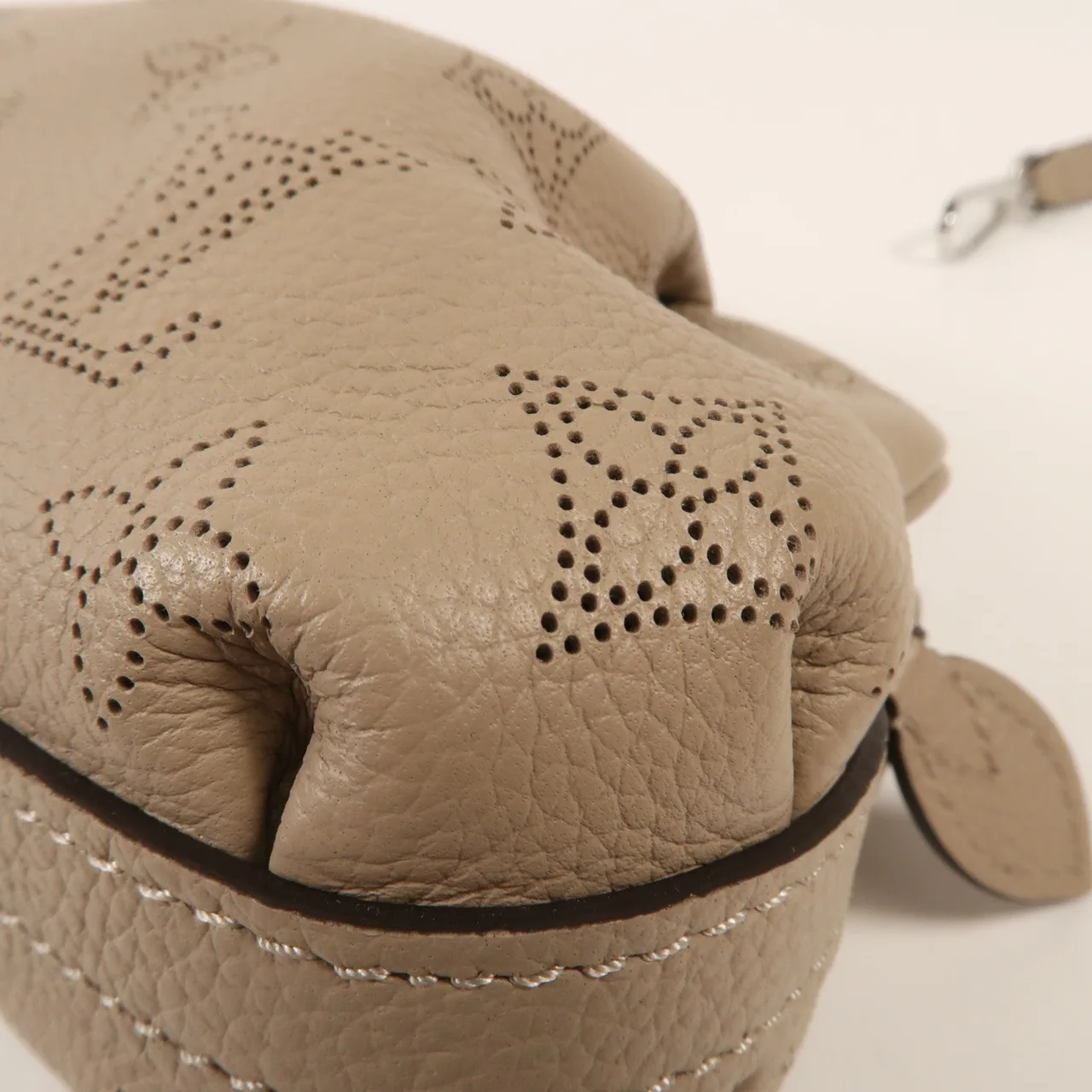 LOUIS VUITTON M80308 肩背包 牛皮 米色 / Beige 牛皮 中古品A - 縮圖 11