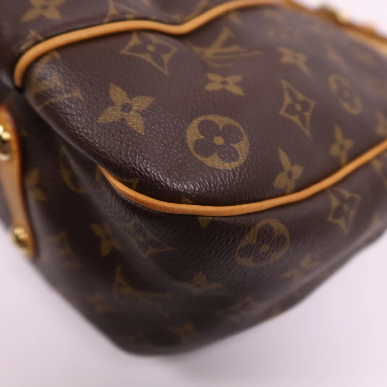 LOUIS VUITTON Galliera M56382 肩背包 塗層帆布 棕色 / Brown 塗層帆布 中古品B - 縮圖 10