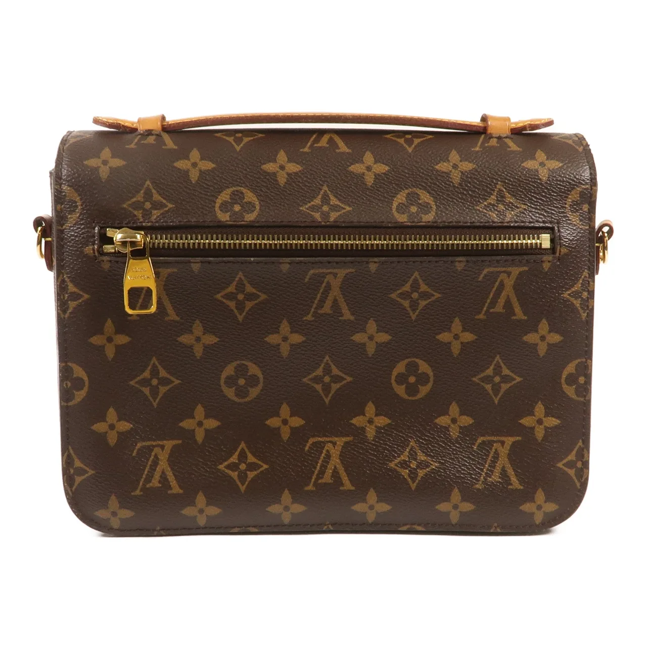 LOUIS VUITTON Pochette Metis M44875 兩用包 塗層帆布 棕色 塗層帆布 中古品B - 縮圖 2