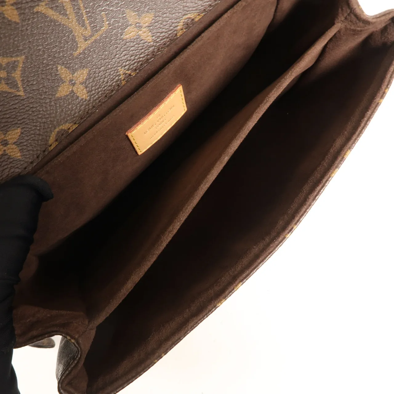 LOUIS VUITTON Pochette Metis M44875 兩用包 塗層帆布 棕色 塗層帆布 中古品B - 縮圖 5