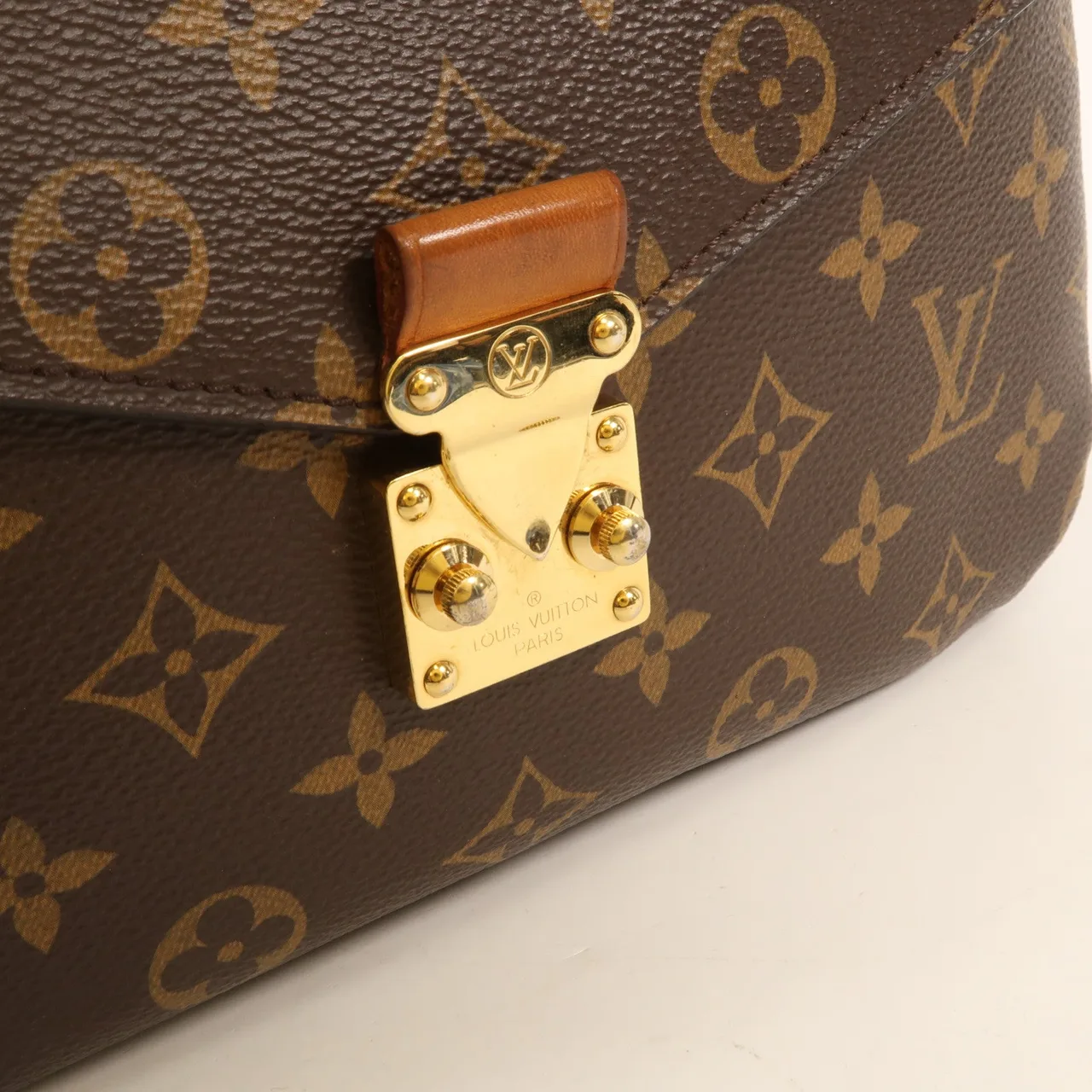 LOUIS VUITTON Pochette Metis M44875 兩用包 塗層帆布 棕色 塗層帆布 中古品B - 縮圖 11