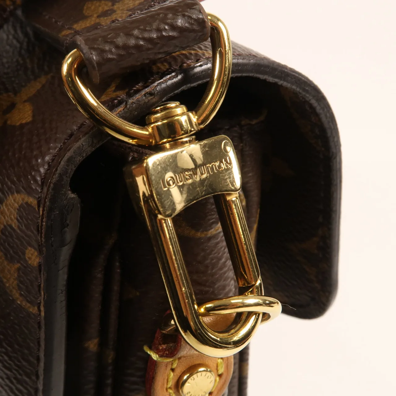 LOUIS VUITTON Pochette Metis M44875 兩用包 塗層帆布 棕色 塗層帆布 中古品B - 縮圖 13