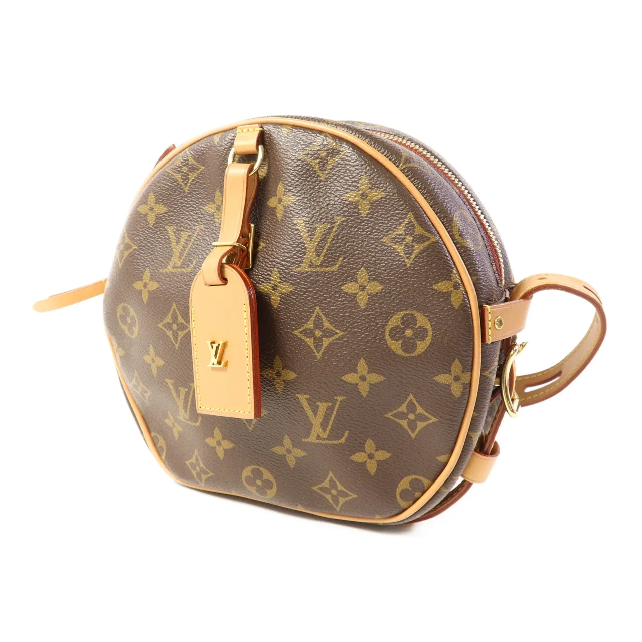 LOUIS VUITTON Boite Chapeau Souple M45647 肩背包 塗層帆布 棕色 / Brown 塗層帆布 中古品A - 縮圖 3