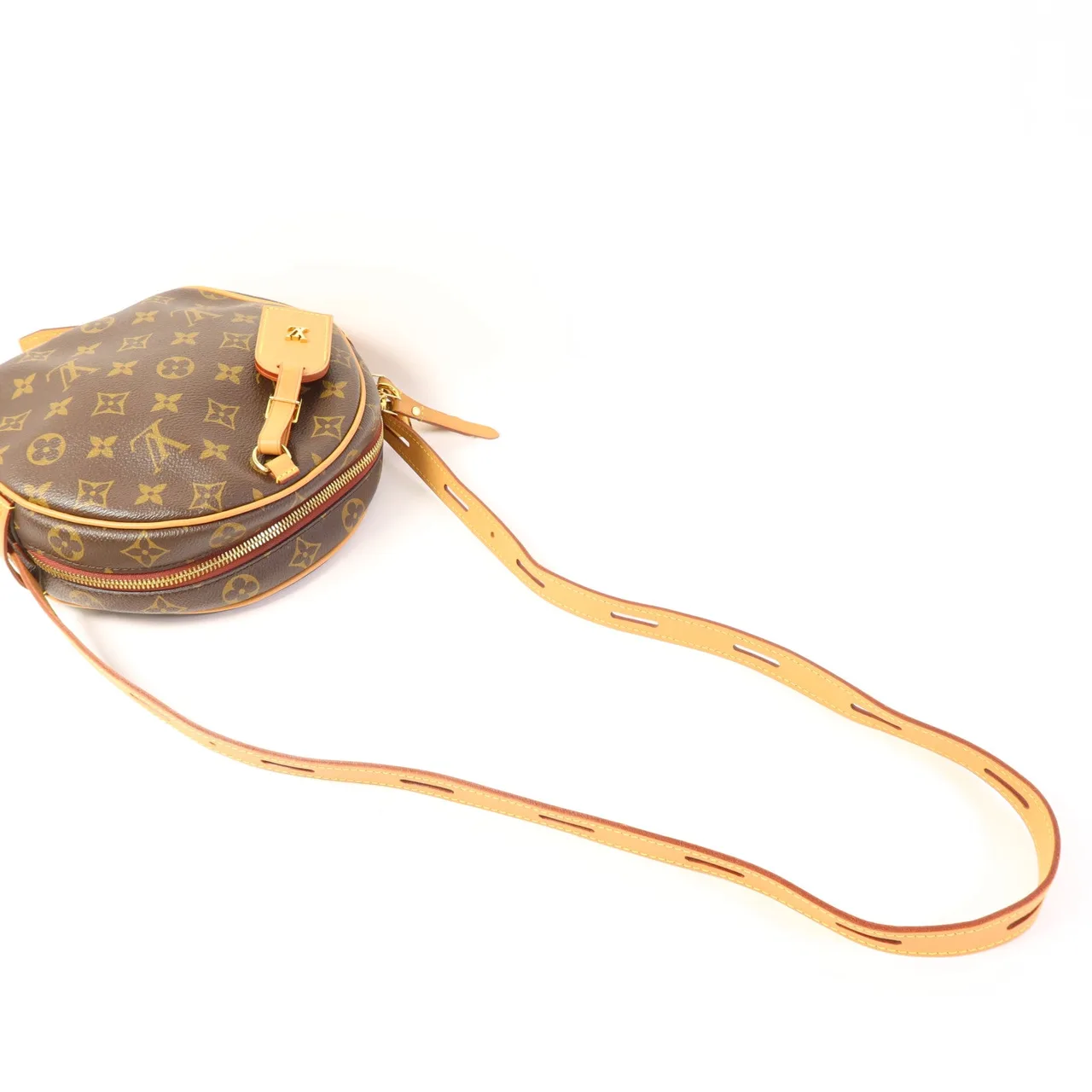 LOUIS VUITTON Boite Chapeau Souple M45647 肩背包 塗層帆布 棕色 / Brown 塗層帆布 中古品A - 縮圖 5