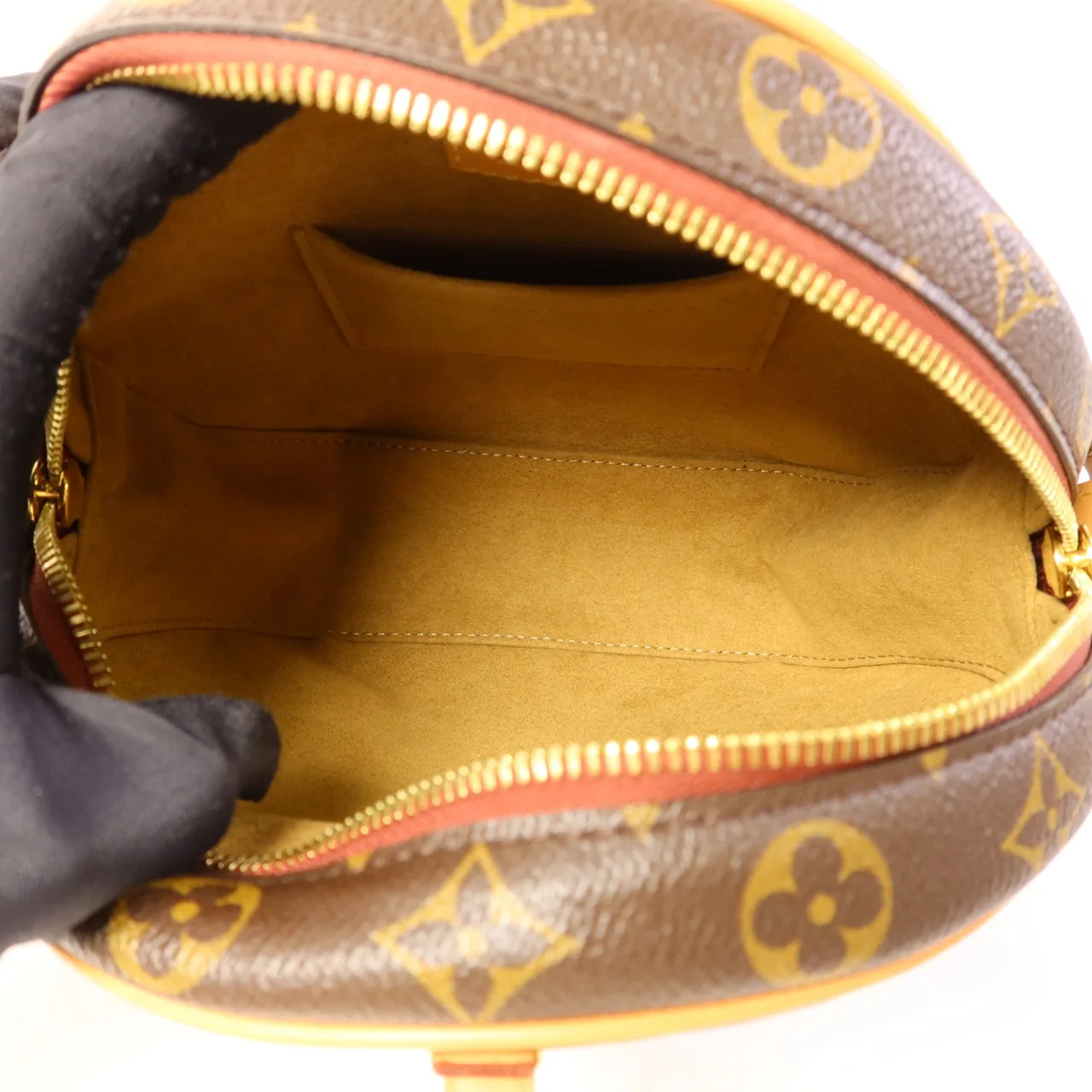 LOUIS VUITTON Boite Chapeau Souple M45647 肩背包 塗層帆布 棕色 / Brown 塗層帆布 中古品A - 縮圖 6