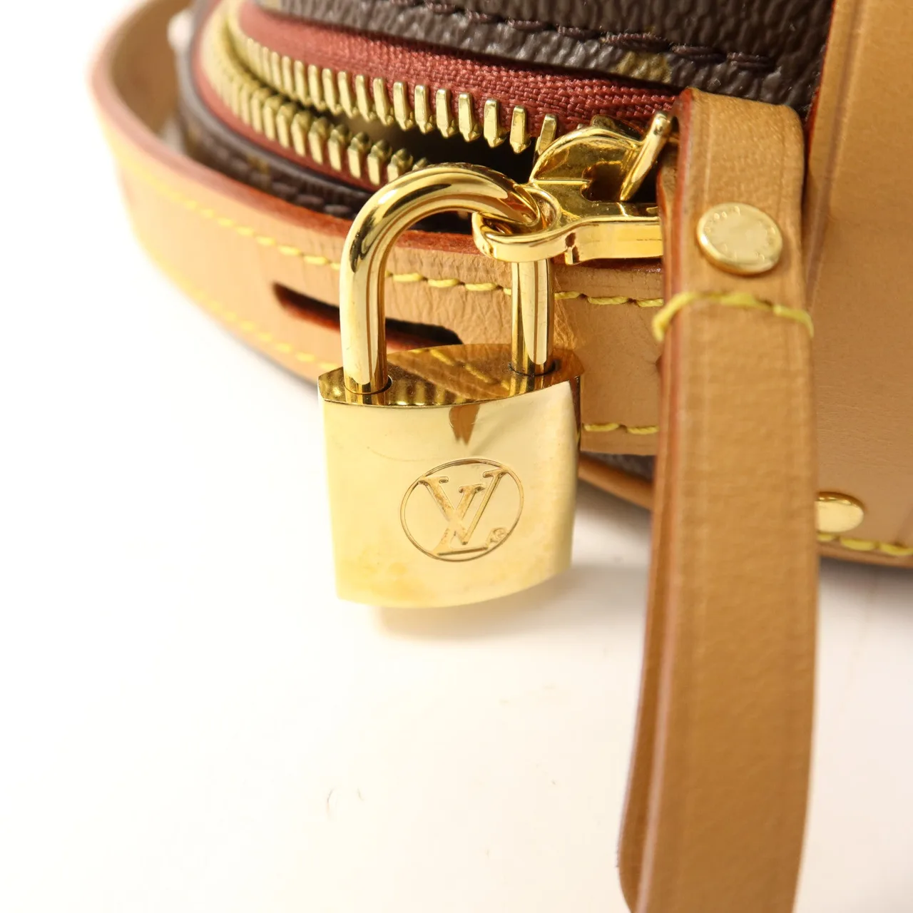 LOUIS VUITTON Boite Chapeau Souple M45647 肩背包 塗層帆布 棕色 / Brown 塗層帆布 中古品A - 縮圖 10
