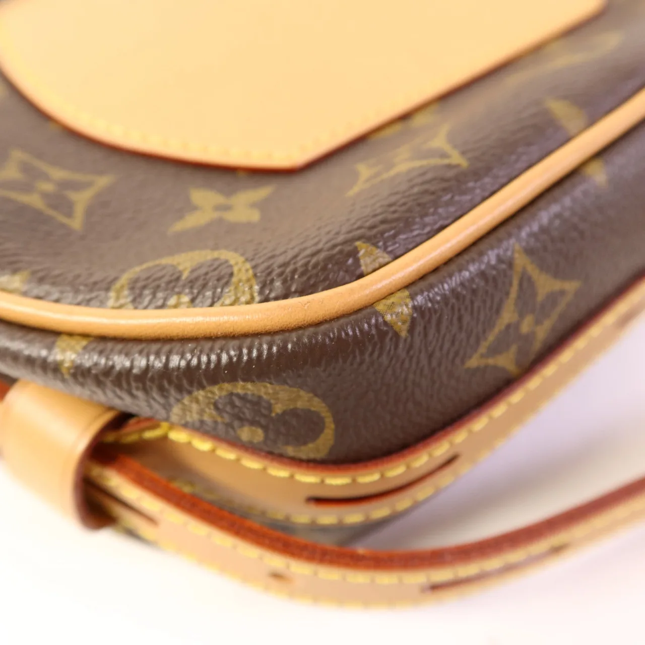 LOUIS VUITTON Boite Chapeau Souple M45647 肩背包 塗層帆布 棕色 / Brown 塗層帆布 中古品A - 縮圖 16