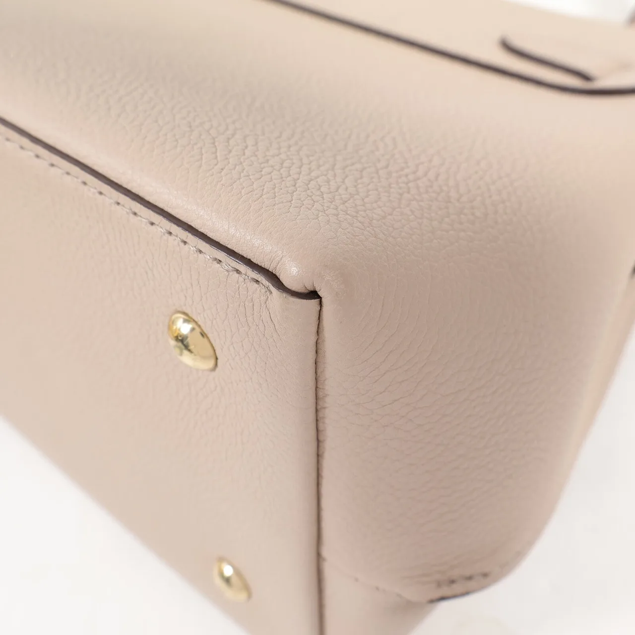 LOUIS VUITTON Lock Me M56094 兩用包 牛皮 米色 / Grey 牛皮 中古品A - 縮圖 12