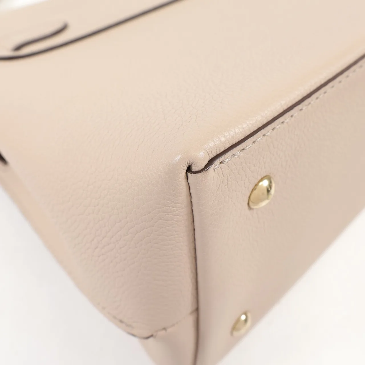 LOUIS VUITTON Lock Me M56094 兩用包 牛皮 米色 / Grey 牛皮 中古品A - 縮圖 13