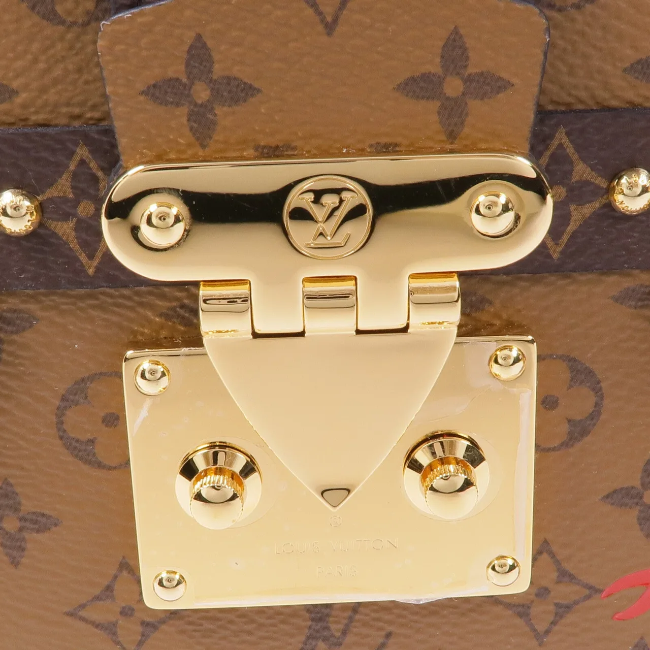 LOUIS VUITTON Petite Malle M45960 肩背包 塗層帆布 棕色 塗層帆布 中古品A - 縮圖 11