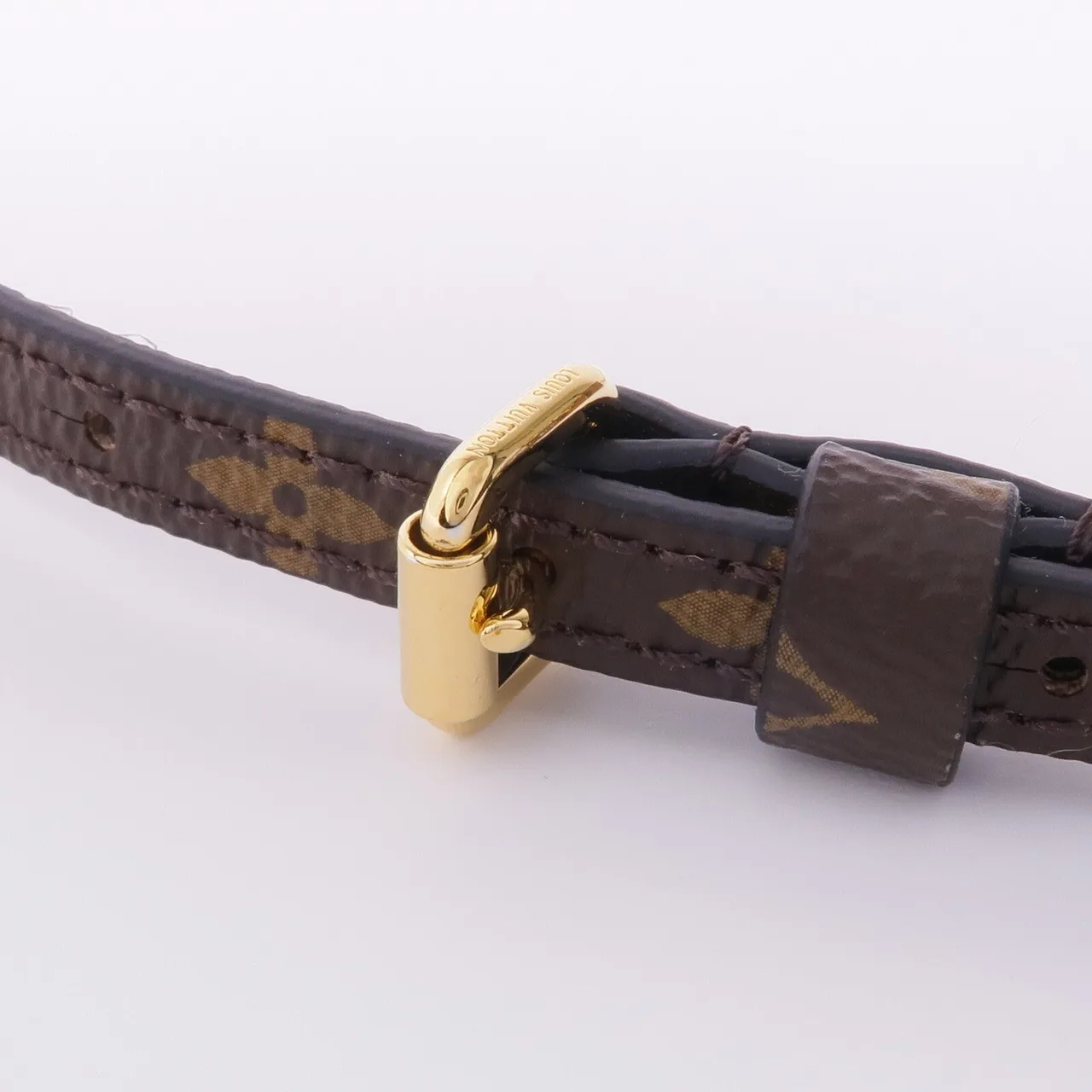 LOUIS VUITTON Petite Malle M45960 肩背包 塗層帆布 棕色 塗層帆布 中古品A - 縮圖 12