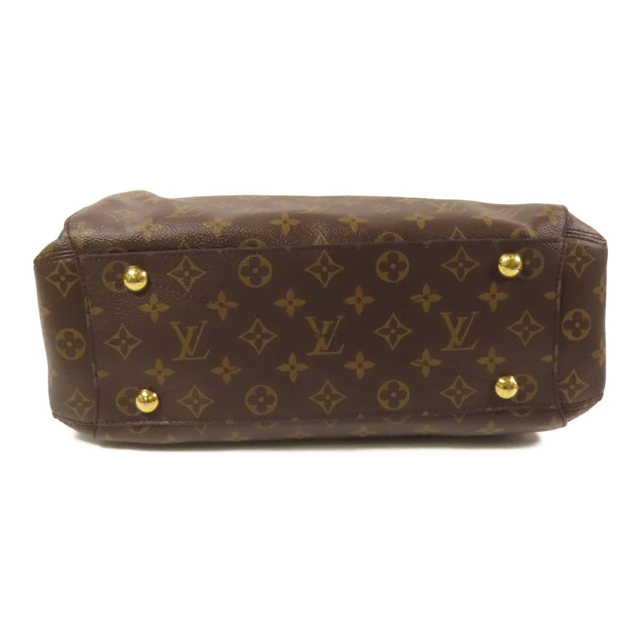LOUIS VUITTON Montaigne M41056 兩用包 塗層帆布 棕色 / Brown 塗層帆布 中古品B - 縮圖 4