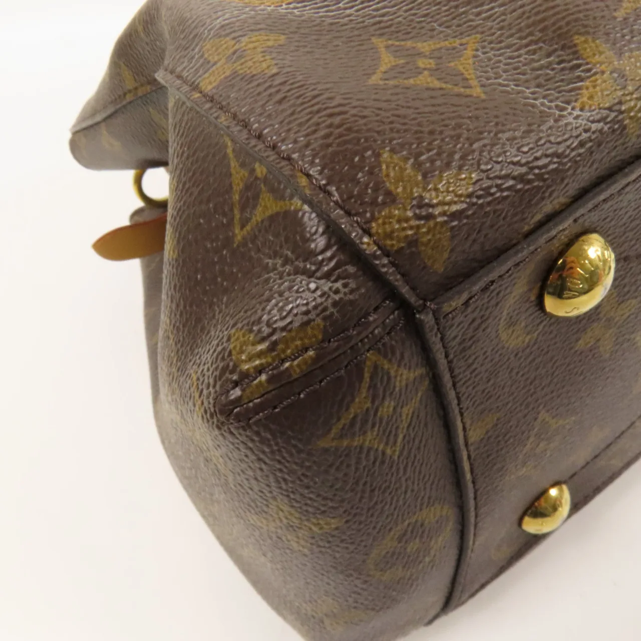 LOUIS VUITTON Montaigne M41056 兩用包 塗層帆布 棕色 / Brown 塗層帆布 中古品B - 縮圖 13