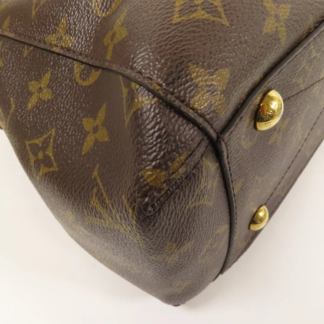 LOUIS VUITTON Montaigne M41056 兩用包 塗層帆布 棕色 / Brown 塗層帆布 中古品B - 縮圖 15