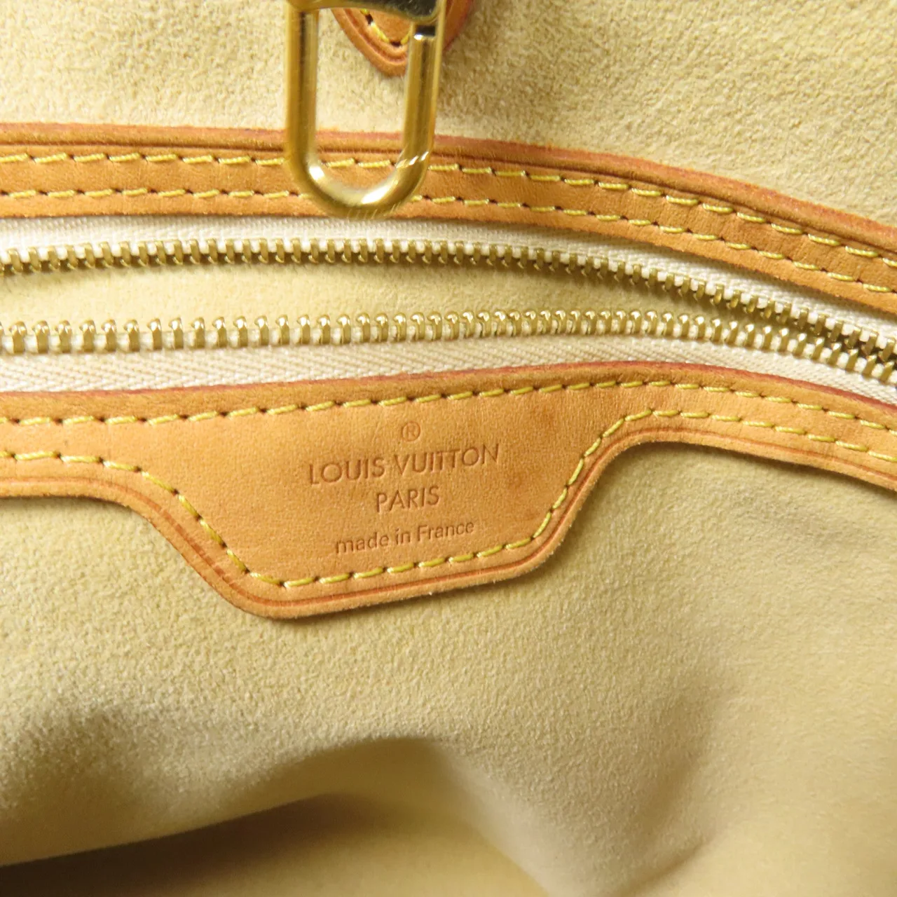 LOUIS VUITTON Hampstead N51207 托特包 塗層帆布 白色 / White 塗層帆布 中古品B - 縮圖 8