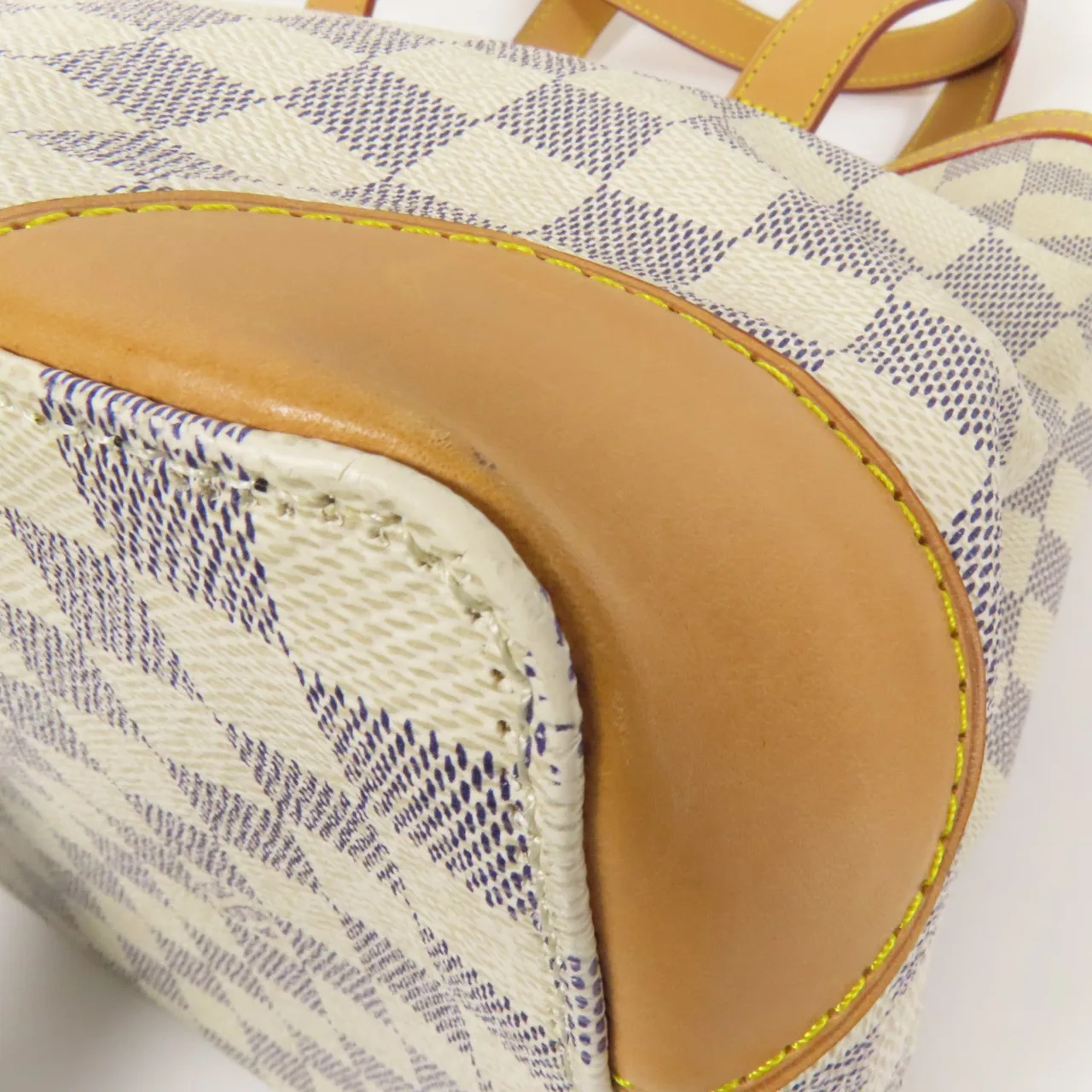 LOUIS VUITTON Hampstead N51207 托特包 塗層帆布 白色 / White 塗層帆布 中古品B - 縮圖 10