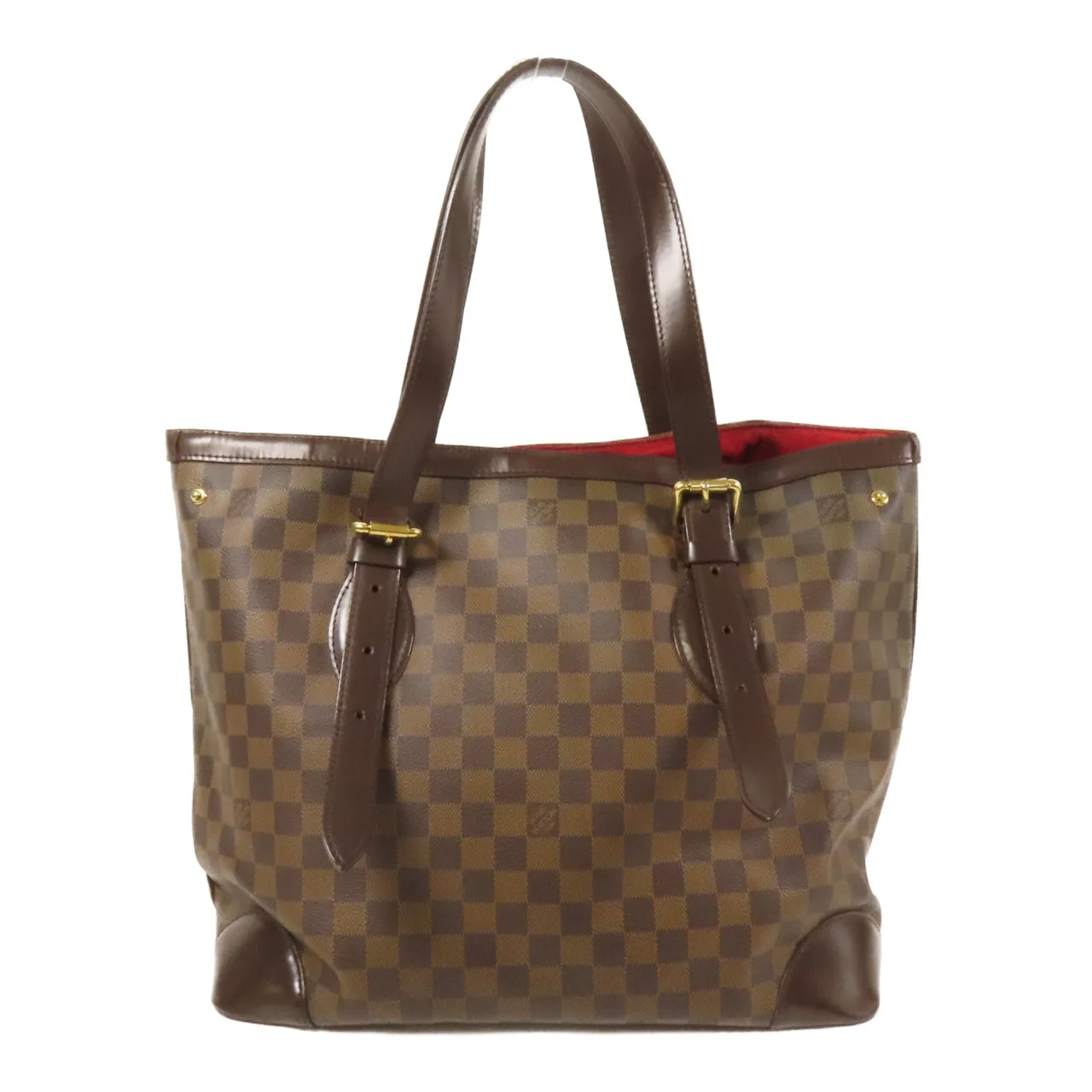 LOUIS VUITTON Hampstead N51204 肩背包 塗層帆布 棕色 塗層帆布 中古品B - 縮圖 2