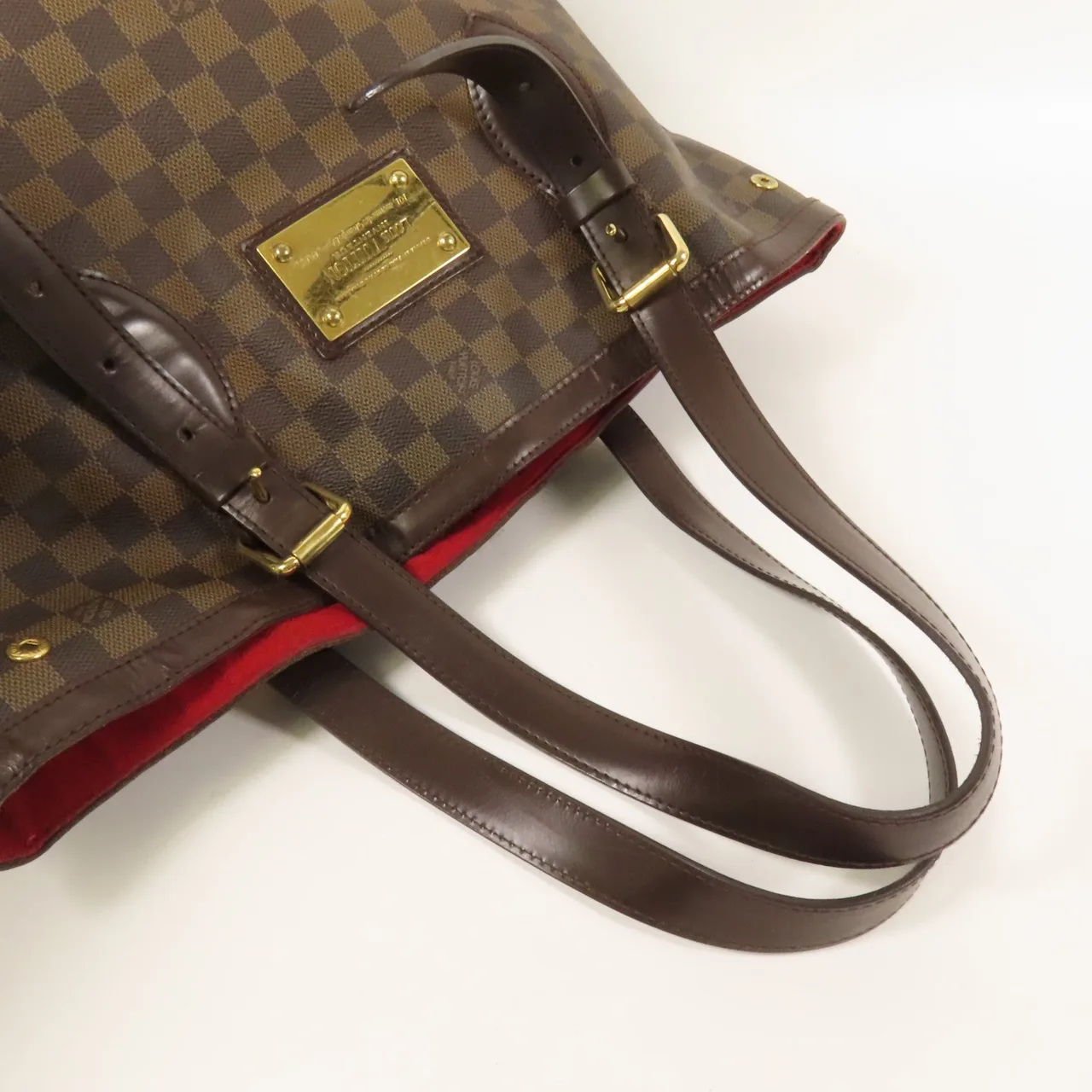 LOUIS VUITTON Hampstead N51204 肩背包 塗層帆布 棕色 塗層帆布 中古品B - 縮圖 6