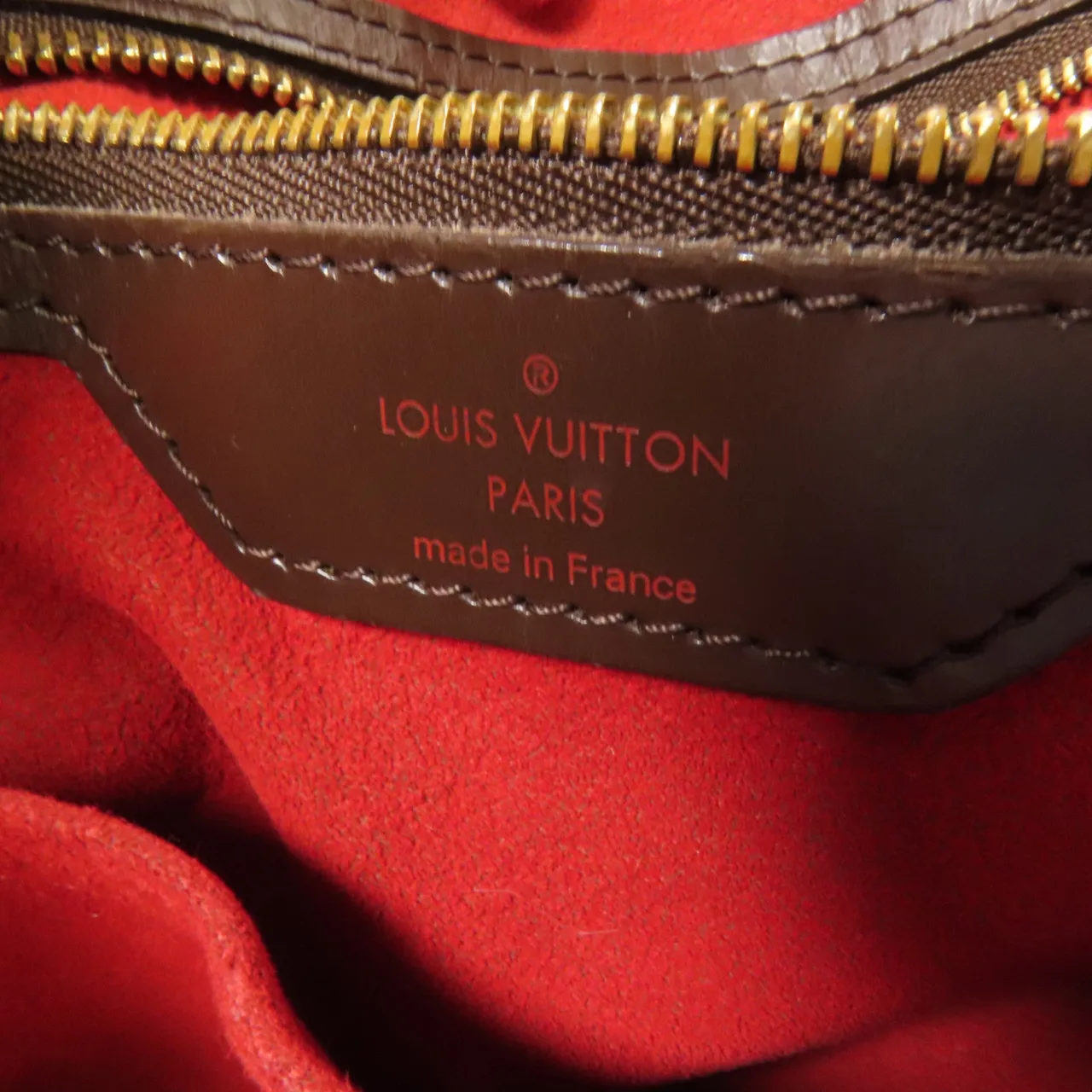 LOUIS VUITTON Hampstead N51204 肩背包 塗層帆布 棕色 塗層帆布 中古品B - 縮圖 9