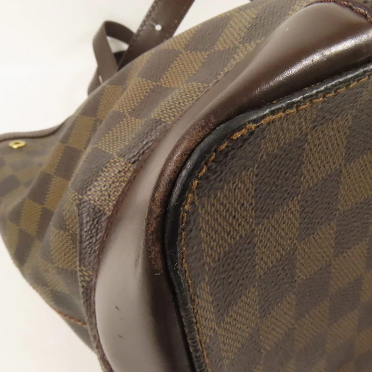 LOUIS VUITTON Hampstead N51204 肩背包 塗層帆布 棕色 塗層帆布 中古品B - 縮圖 11