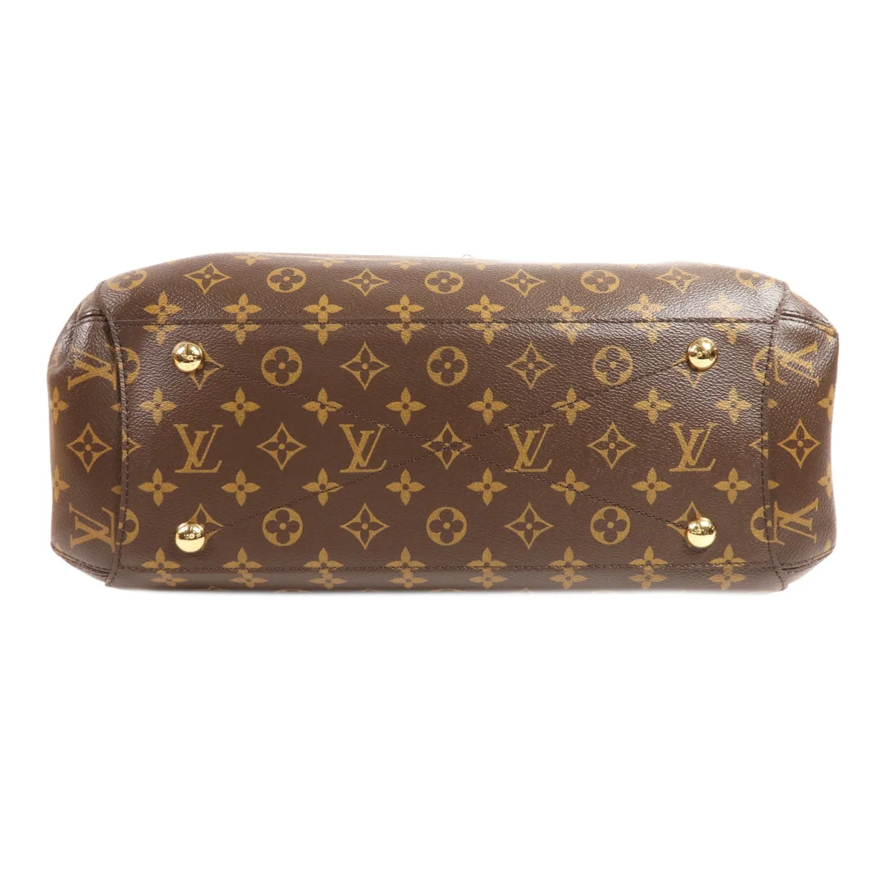 LOUIS VUITTON Montaigne M41067 兩用包 塗層帆布 棕色 / Brown 塗層帆布 中古品A - 縮圖 4