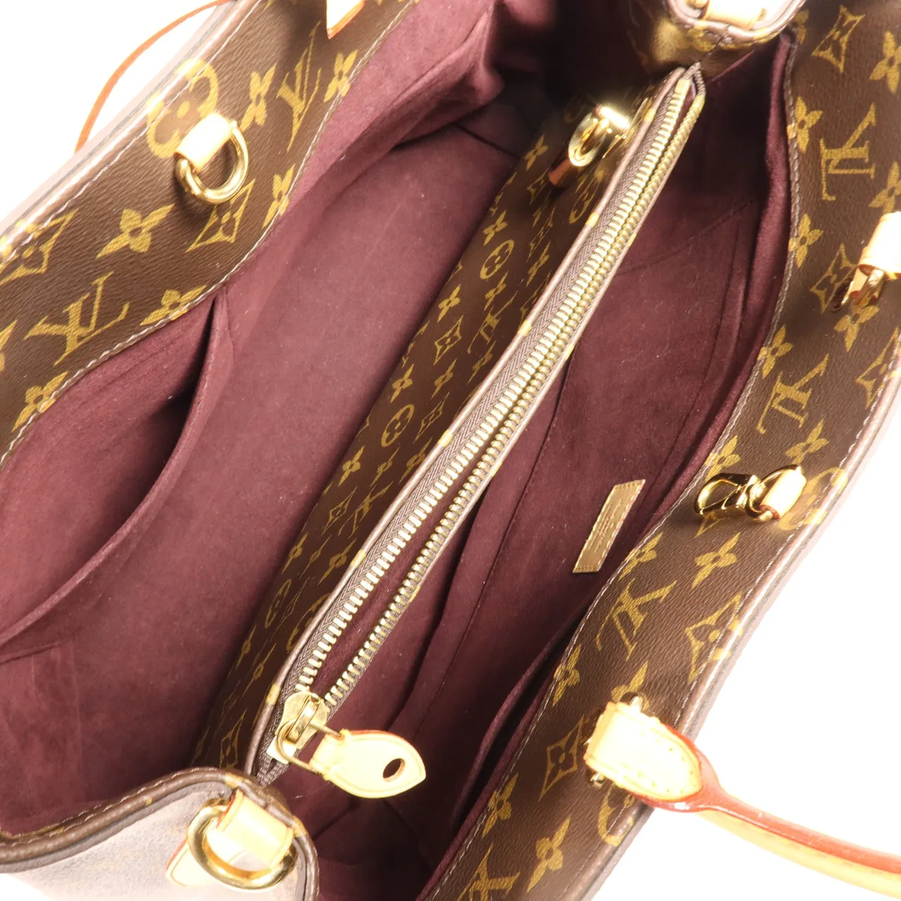 LOUIS VUITTON Montaigne M41067 兩用包 塗層帆布 棕色 / Brown 塗層帆布 中古品A - 縮圖 5